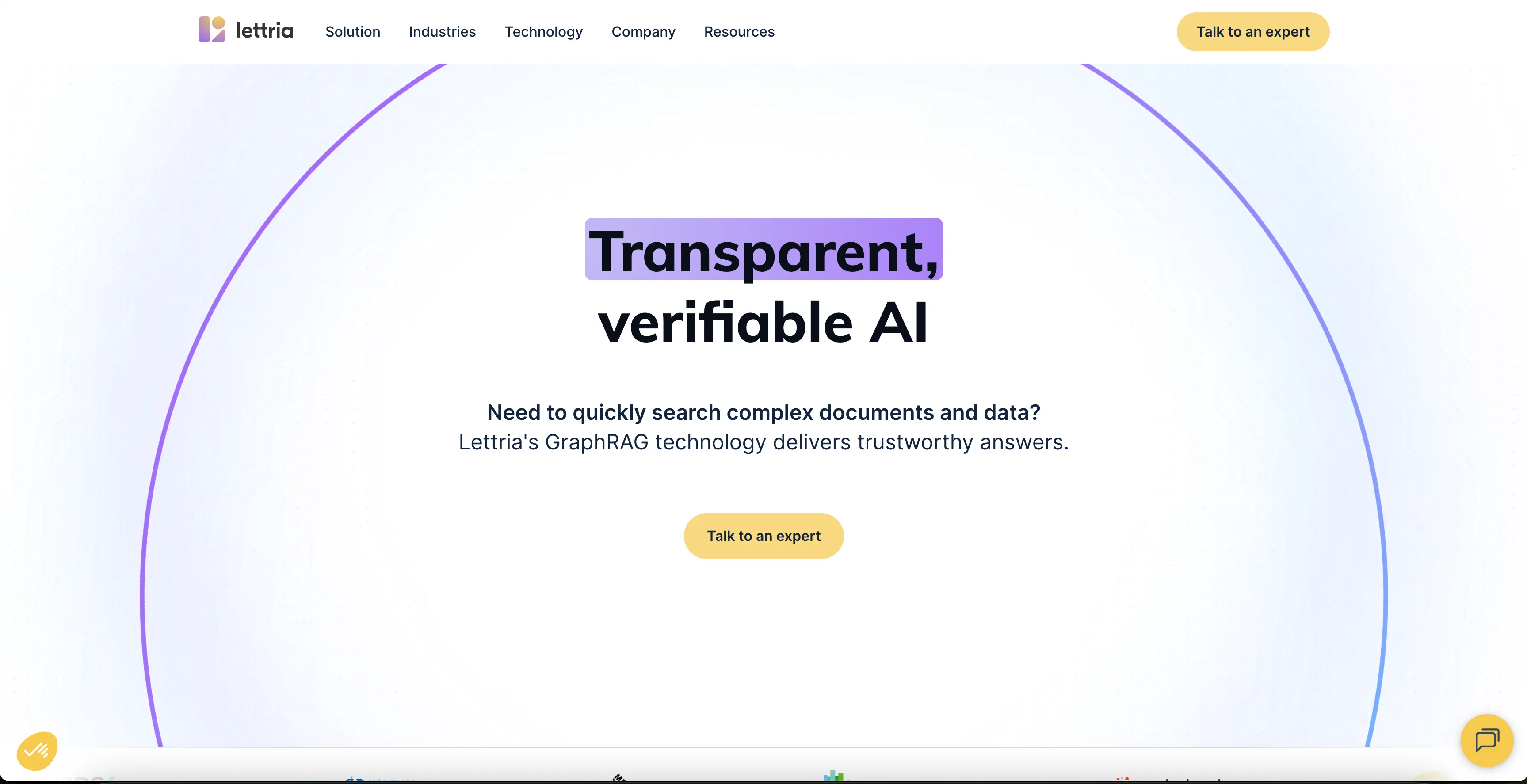 Lettria website