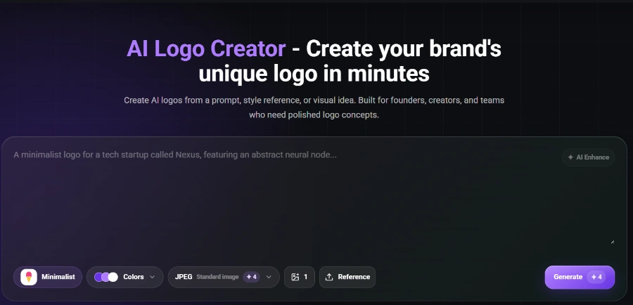 TheLogoCreator AI Logo Creation