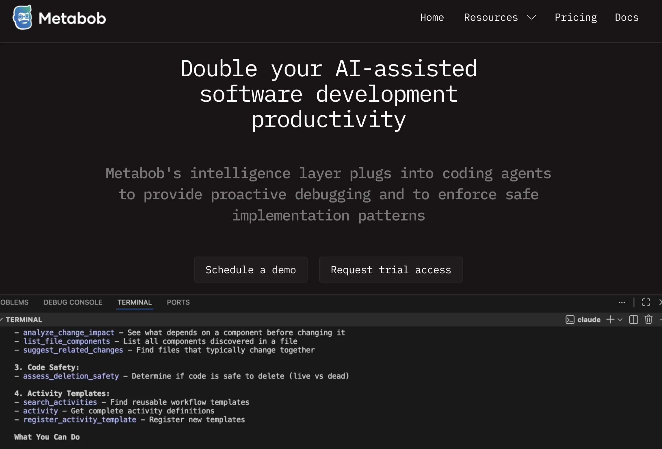 Metabob website
