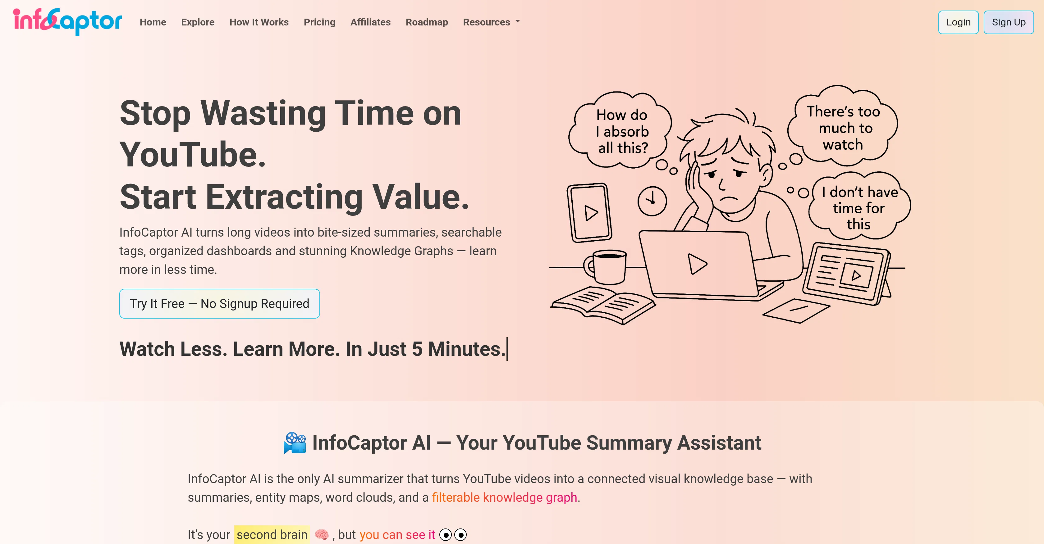 InfoCaptor website