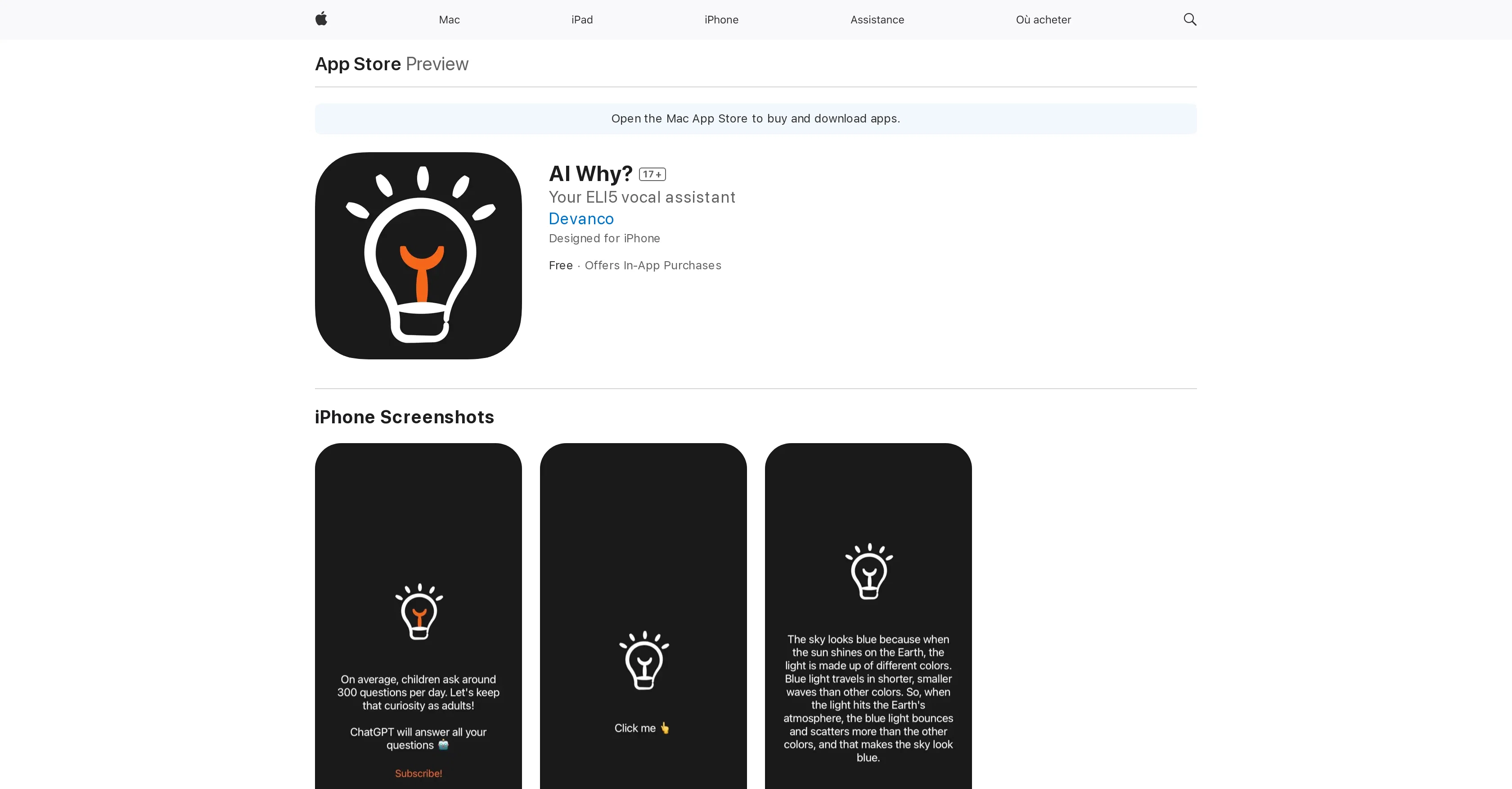 AI Why? website