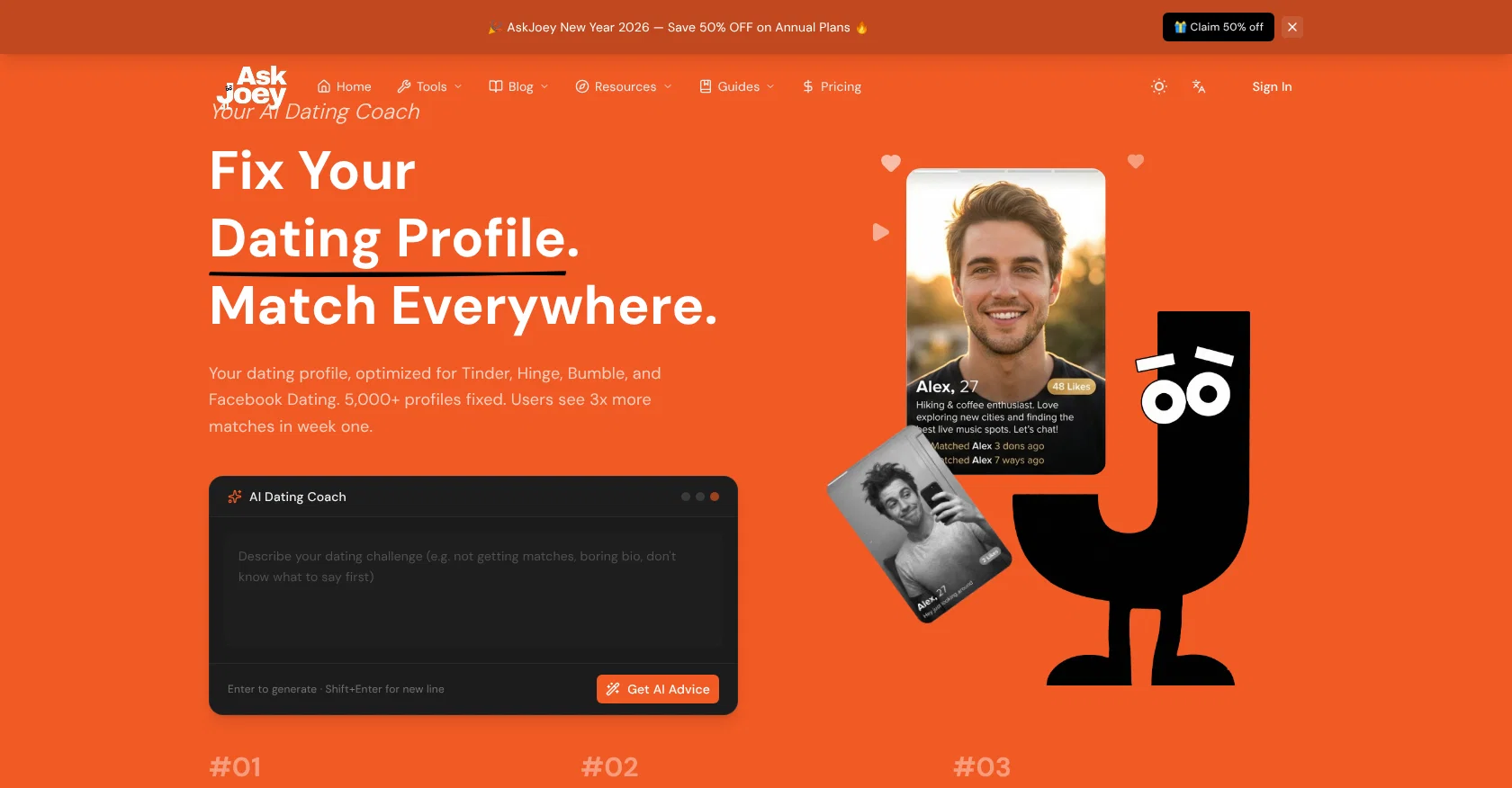 AskJoey website