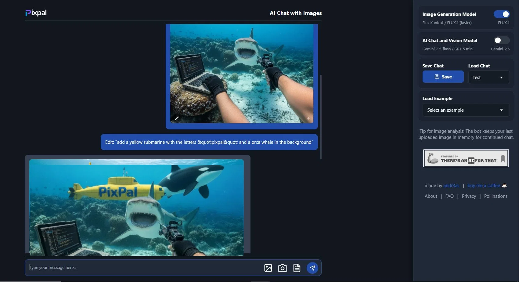 PixPal - Free AI Chat with Image Editor & Video Gener... website