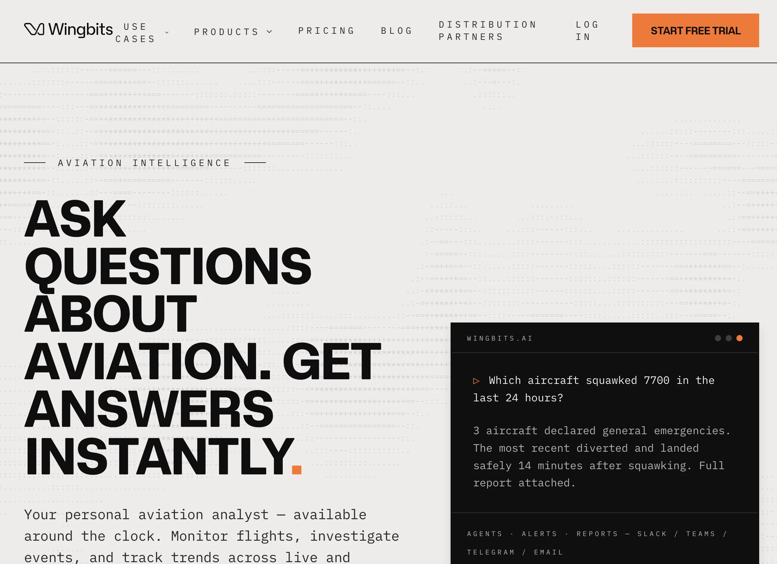 Wingbits website