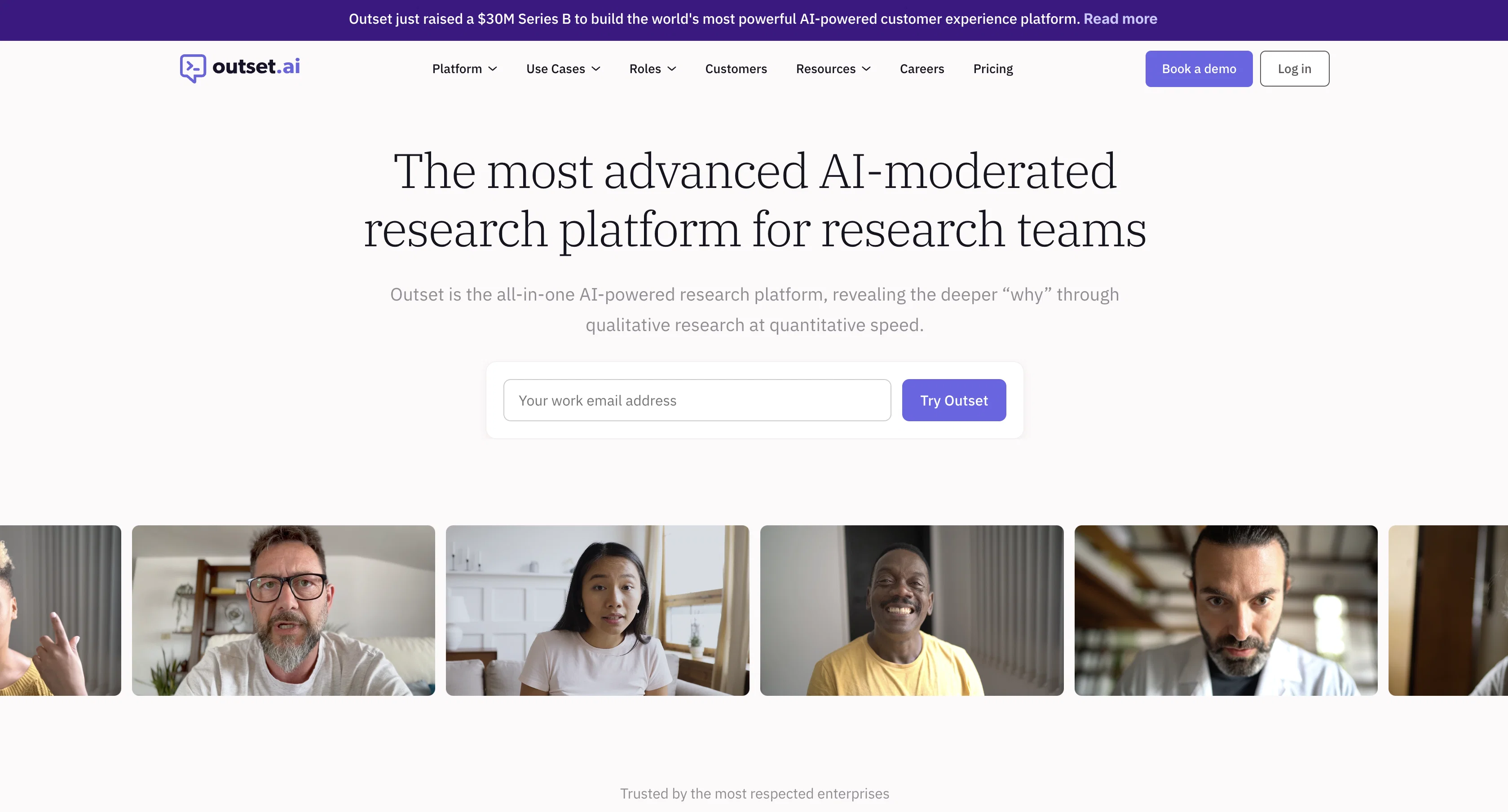 Outset website