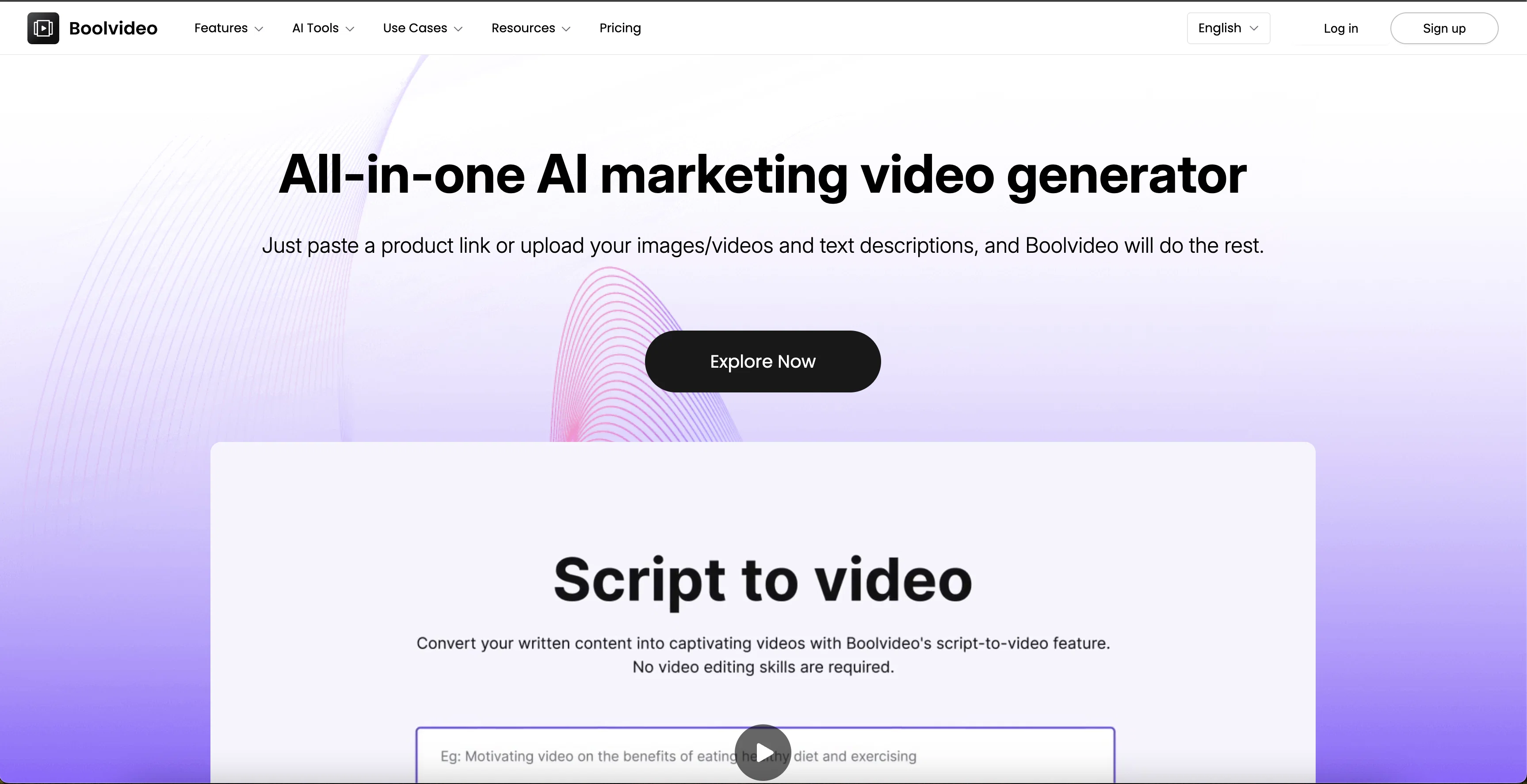 Boolvideo website