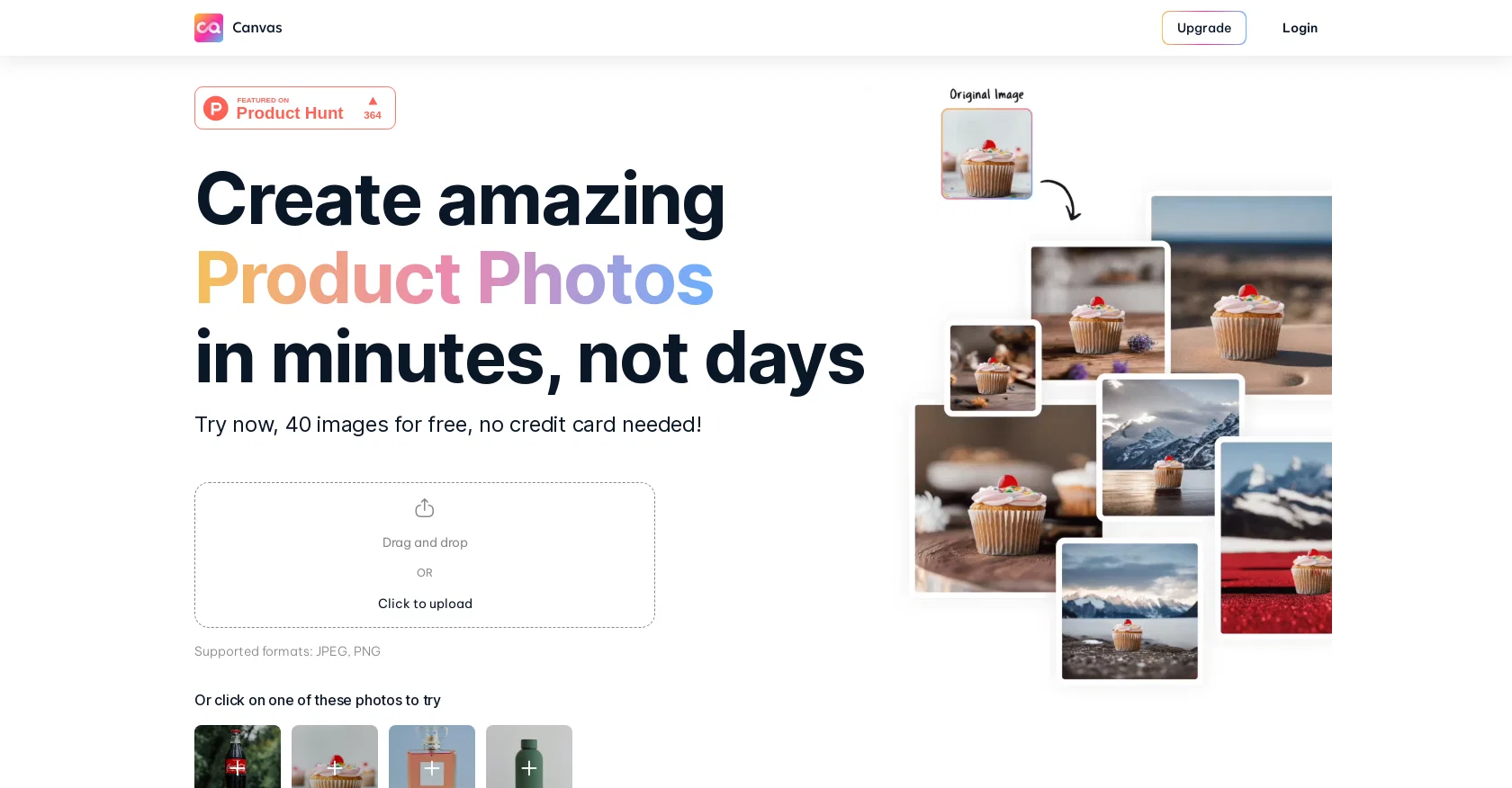 Canvas by Magicstudio website