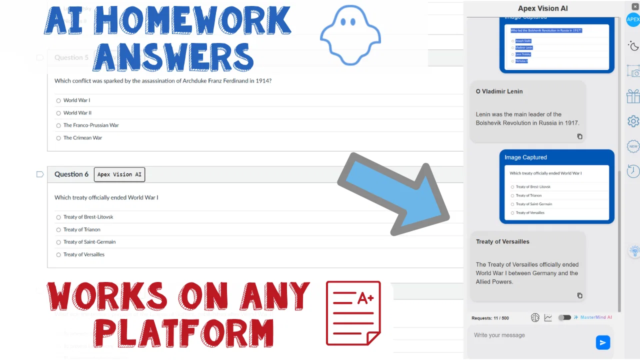 AI Homework Helper - Apex Vision AI website