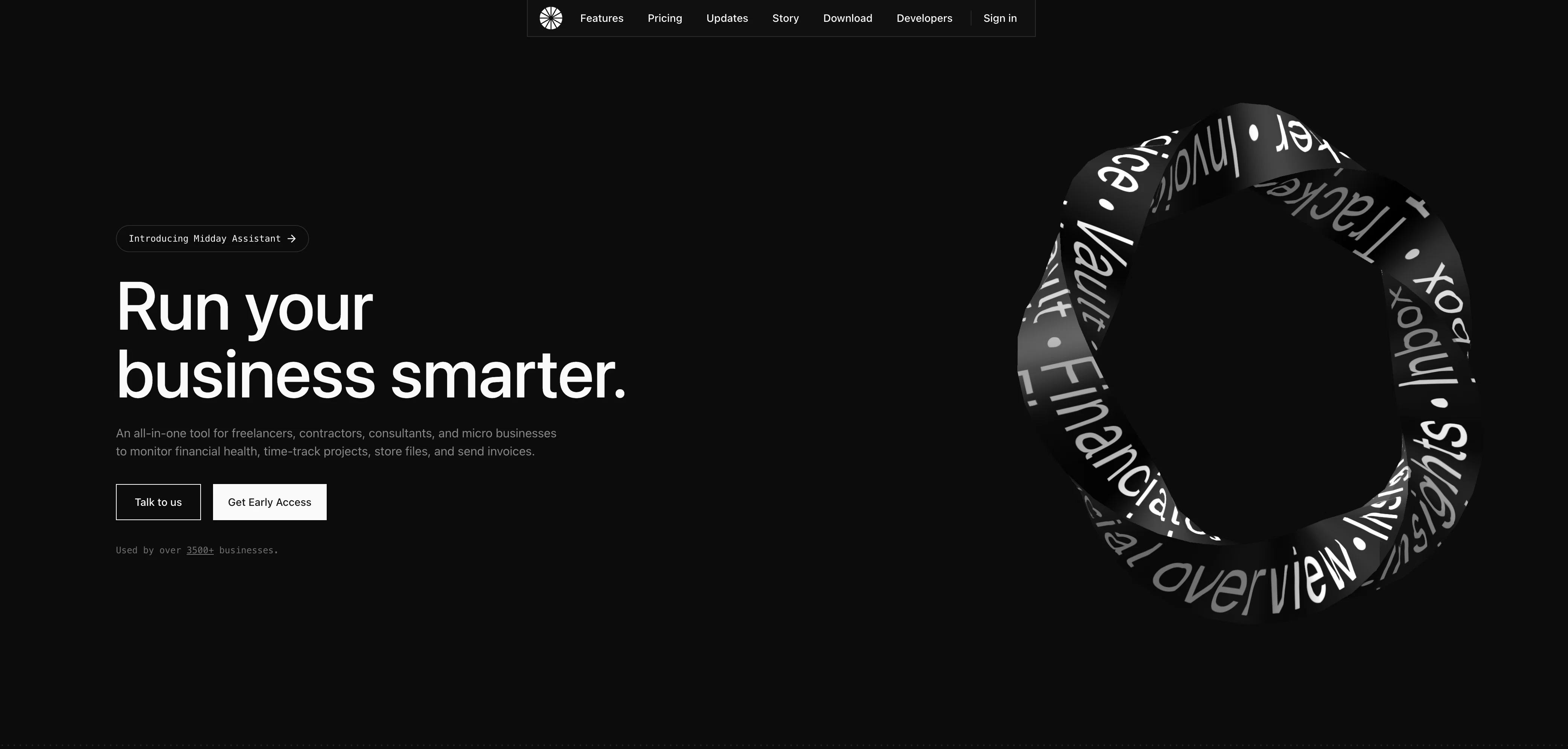 Midday website