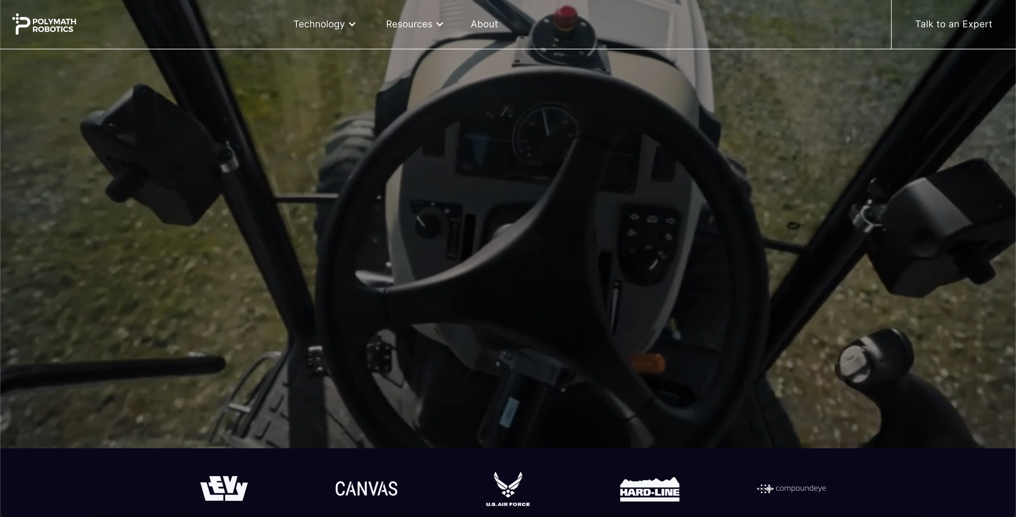 Polymath Robotics Autonomous Navigation Modules website