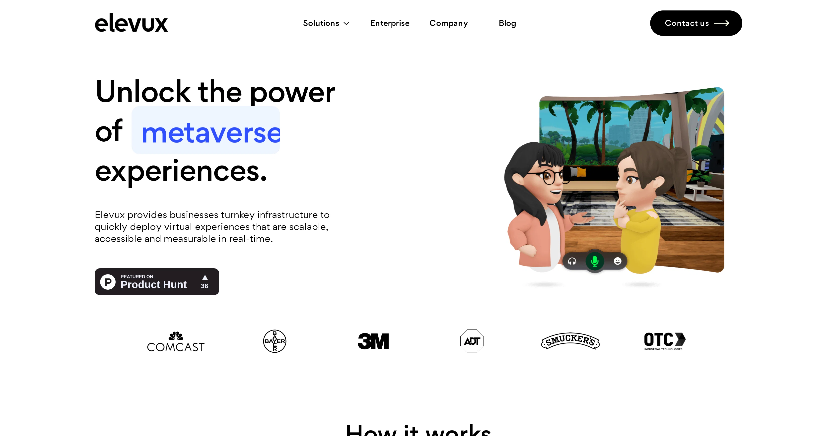 Elevux website