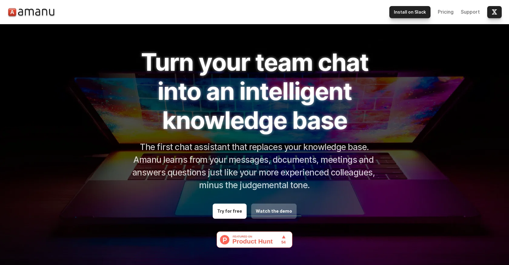 Amanu website