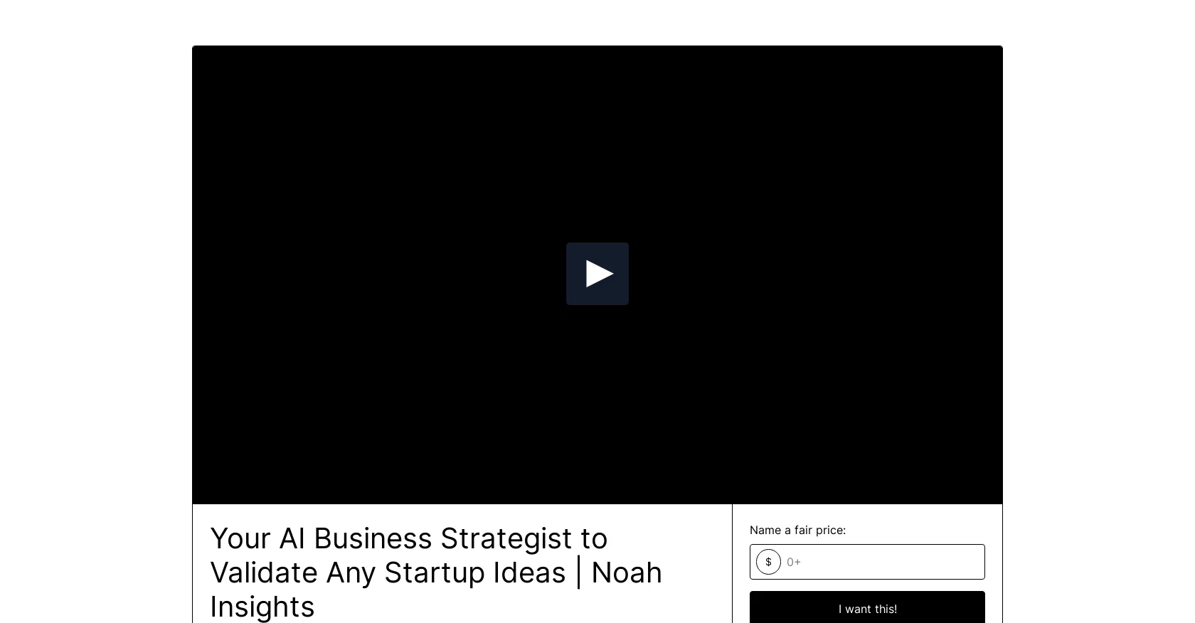 Noah Insights website