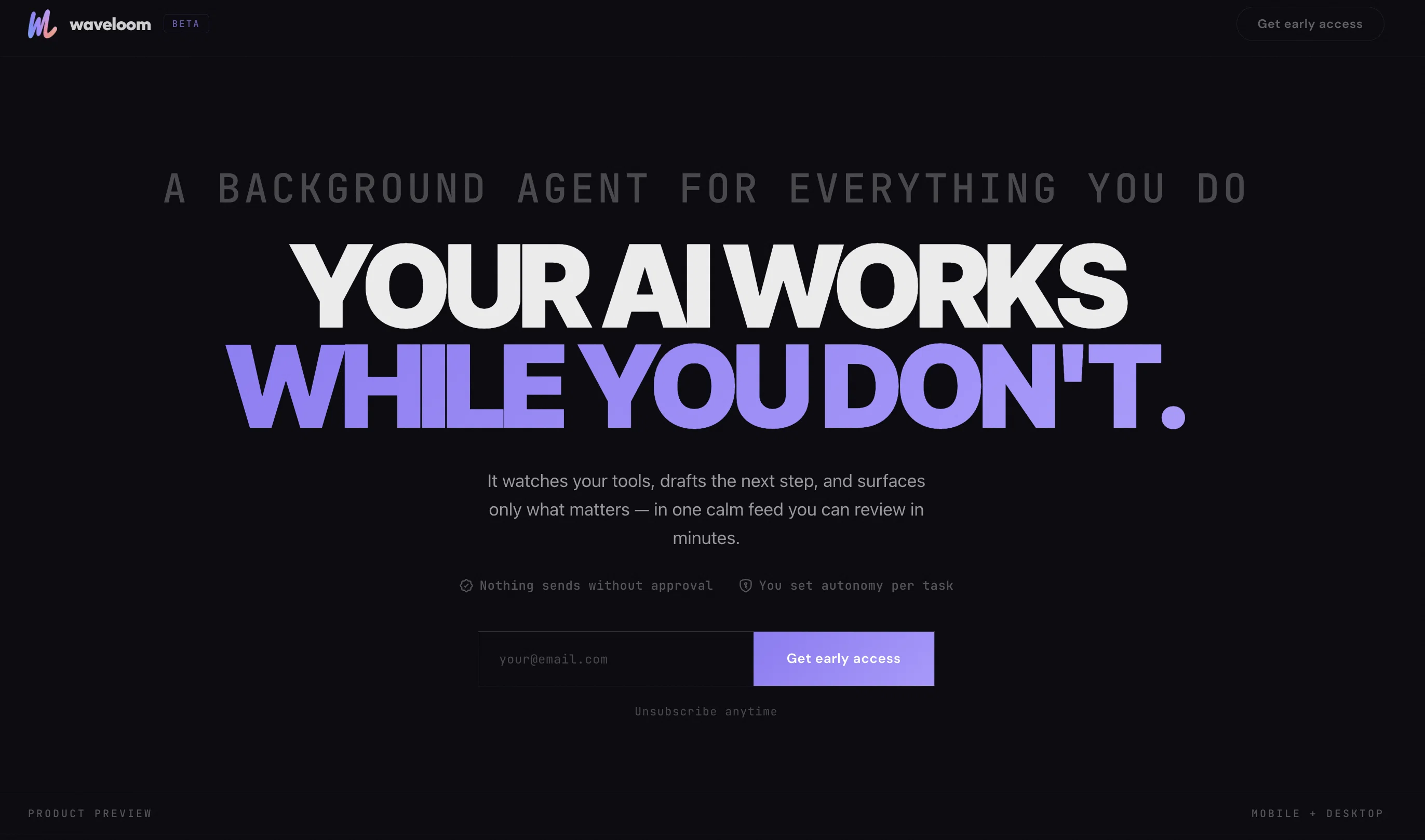 Waveloom website