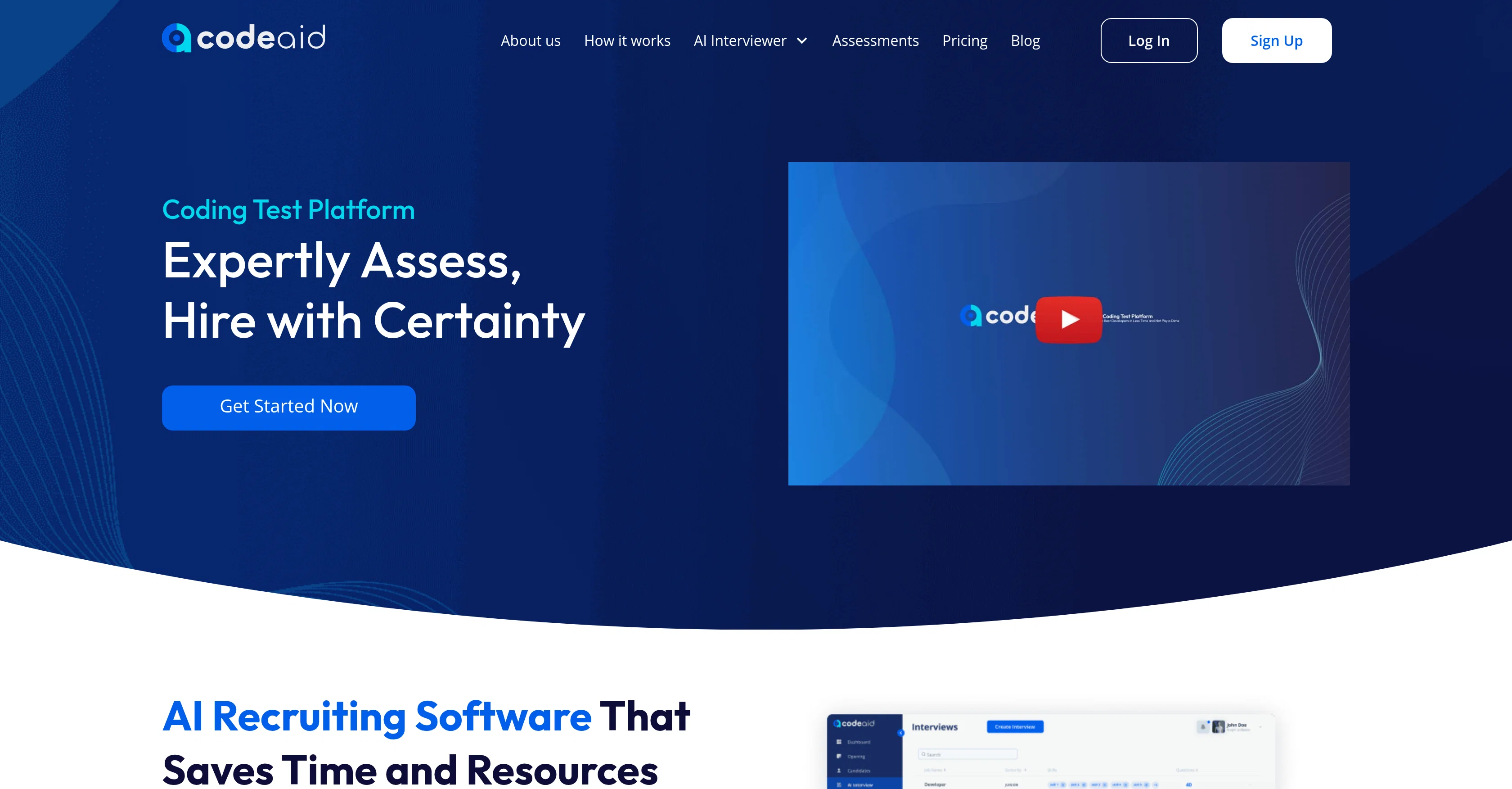 Codeaid website