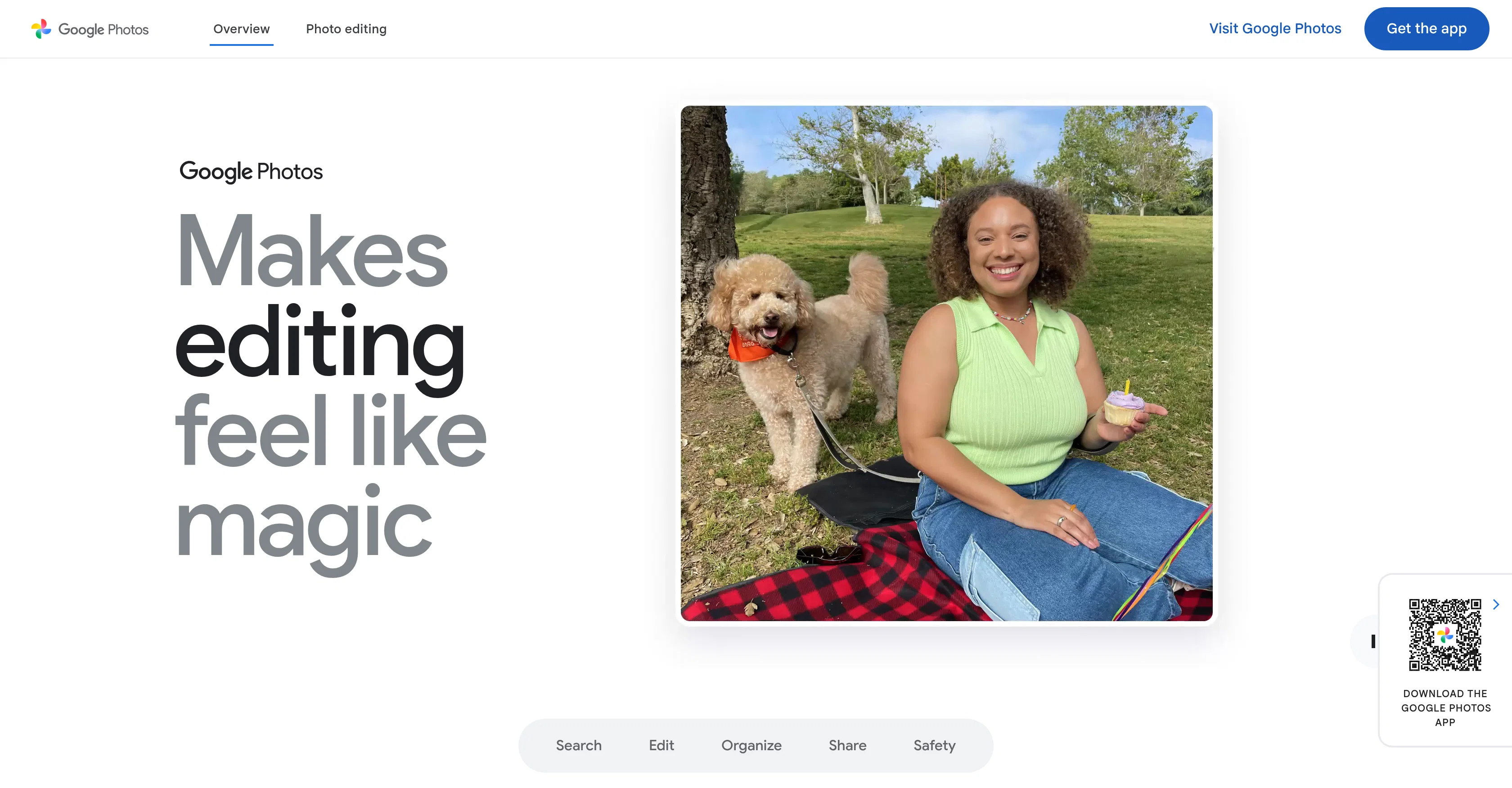 Google Photos website