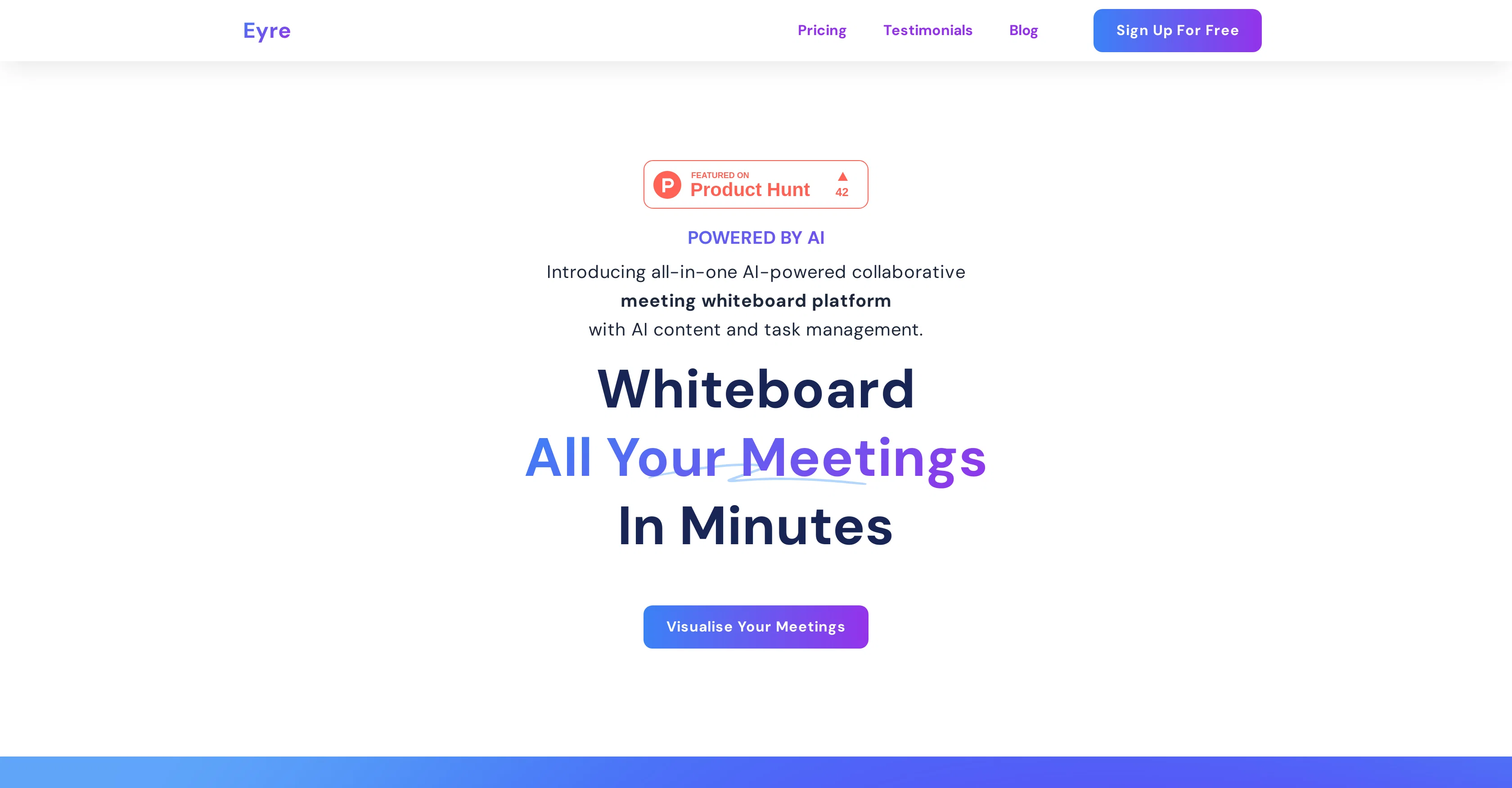 Eyre website
