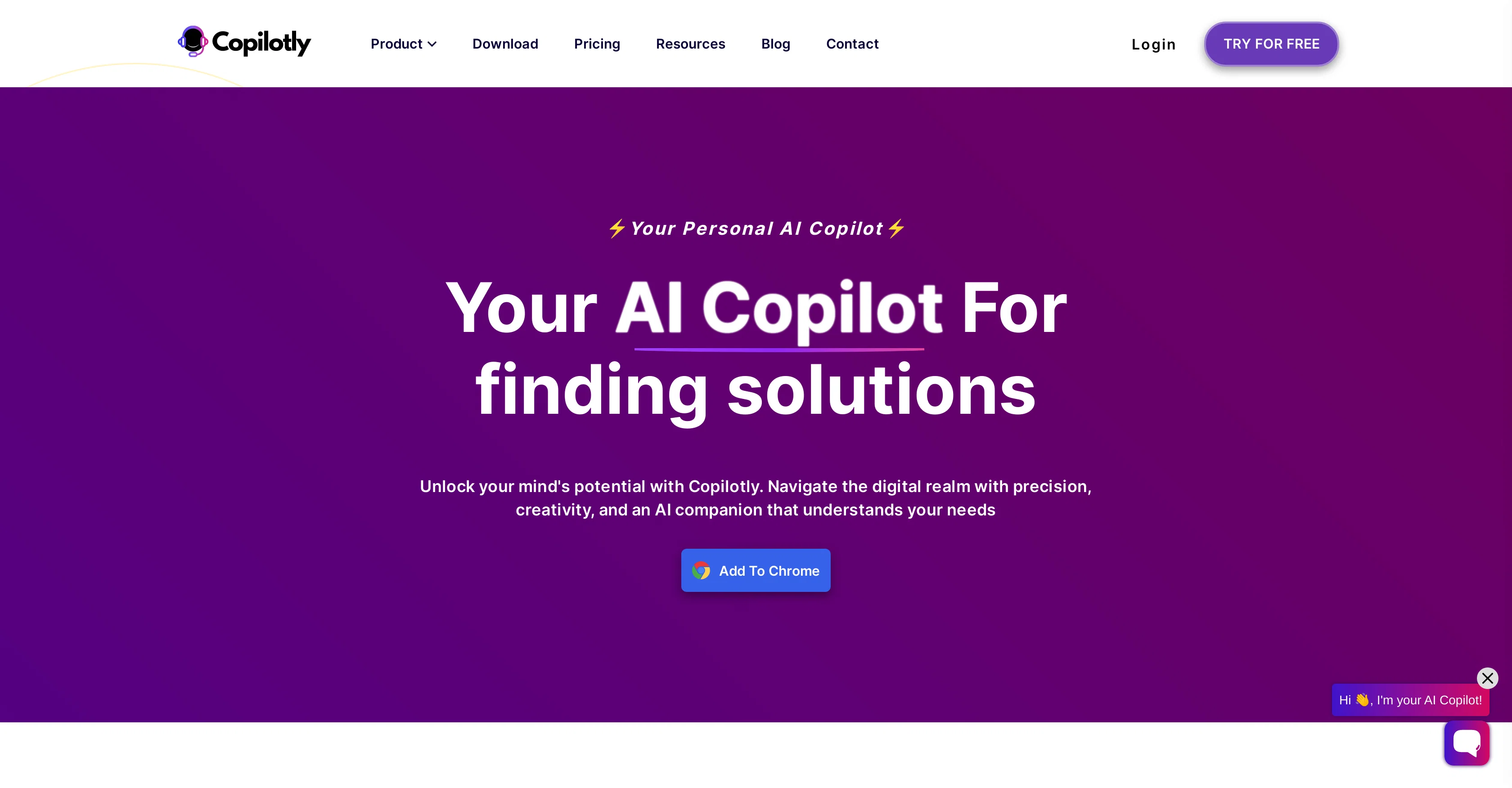 Copilotly website