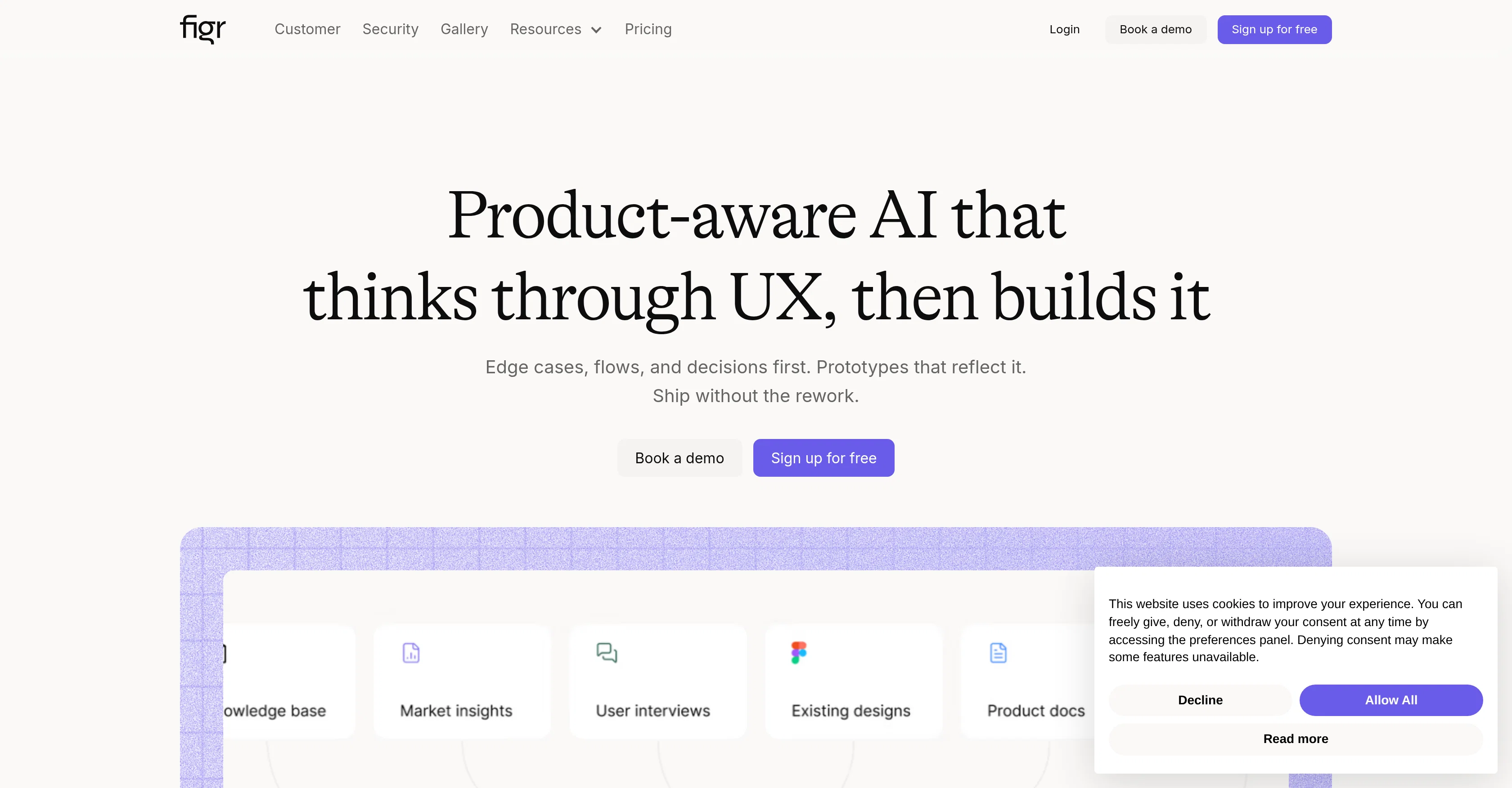 Figr AI website