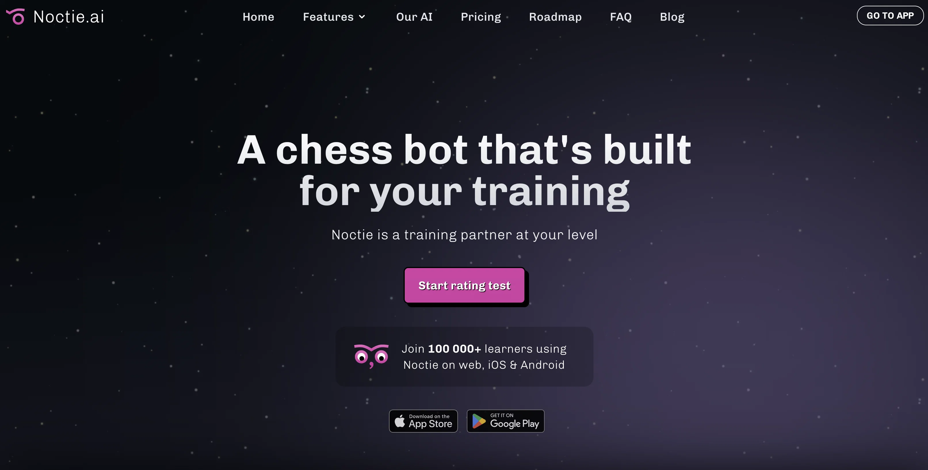 Noctie website