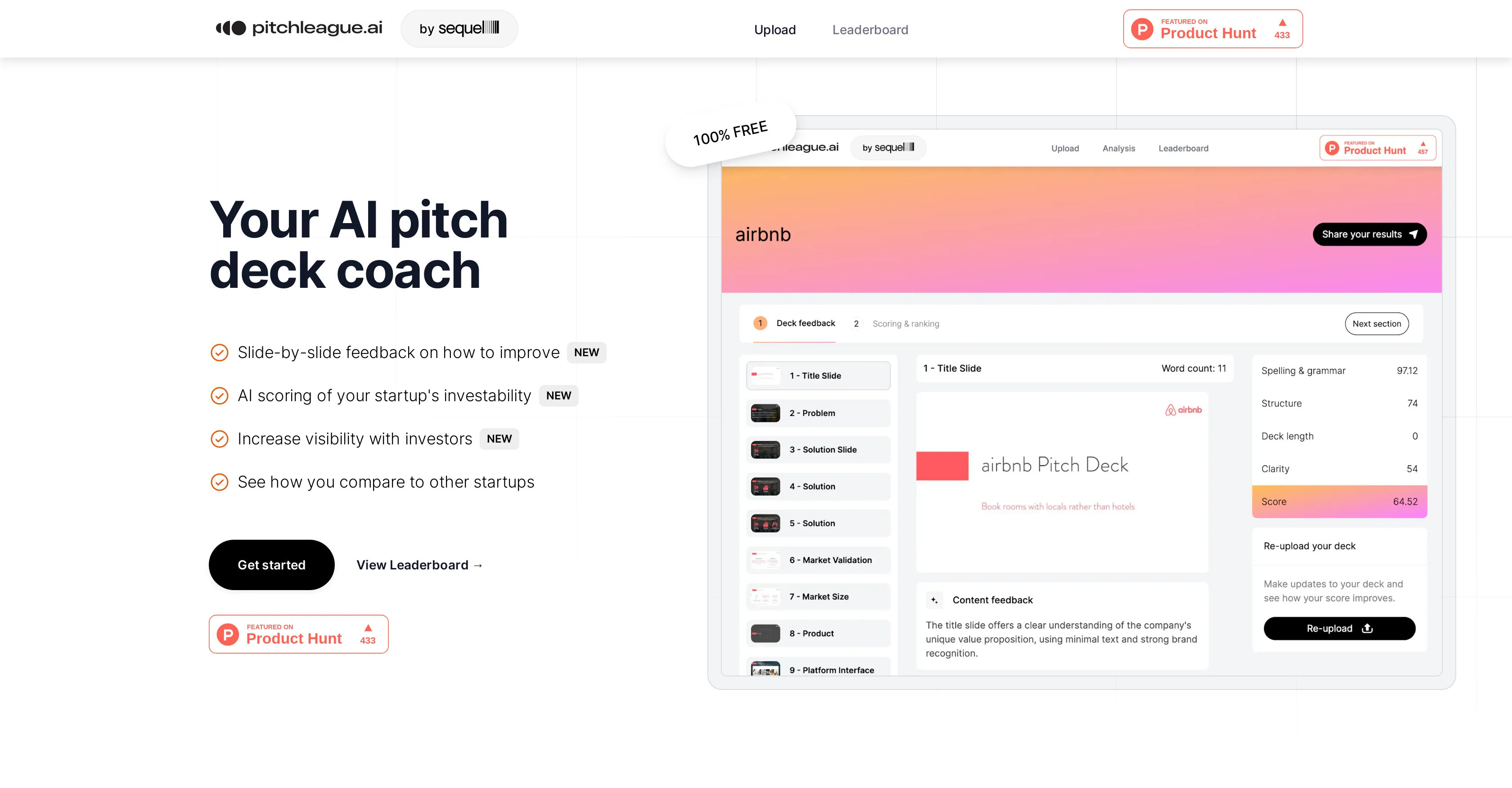 Pitchleague website