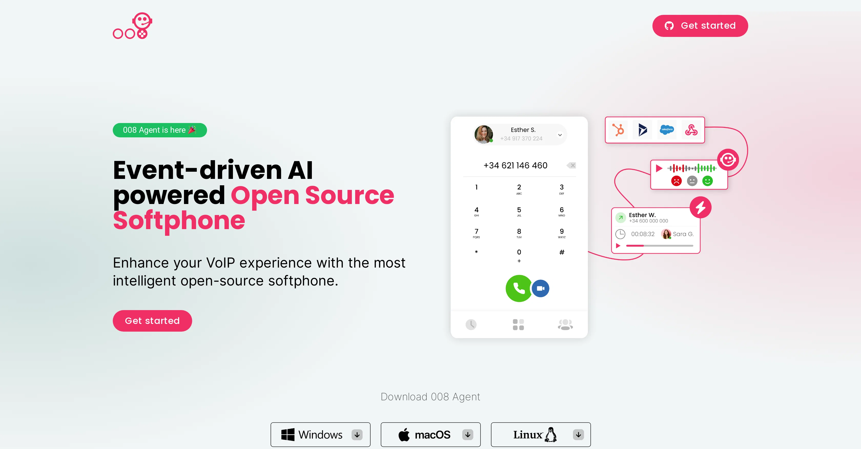 008 Agent website