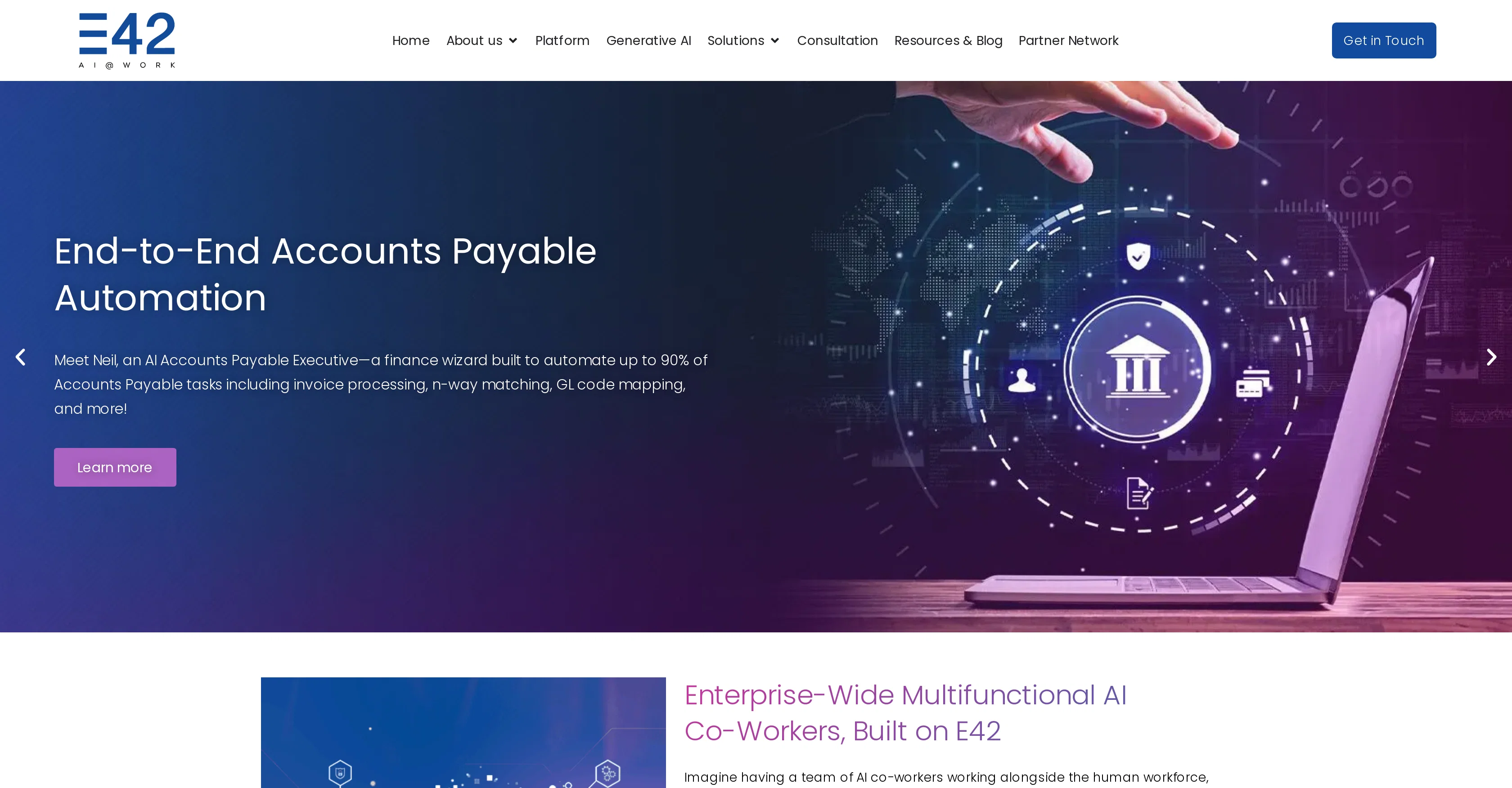E42 website