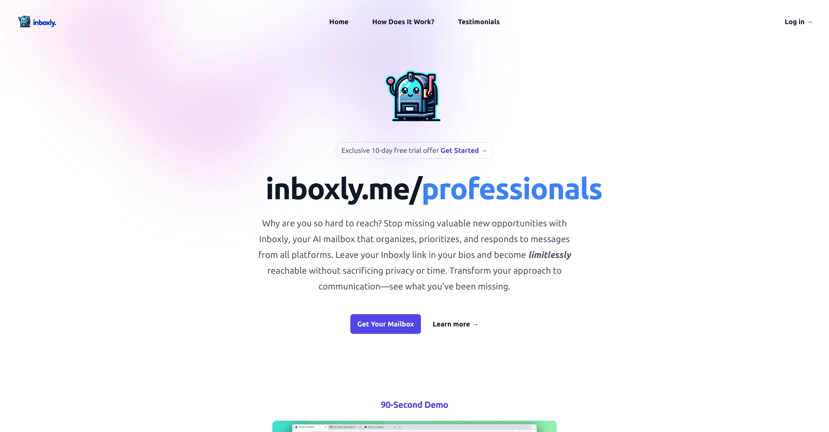 Inboxly website