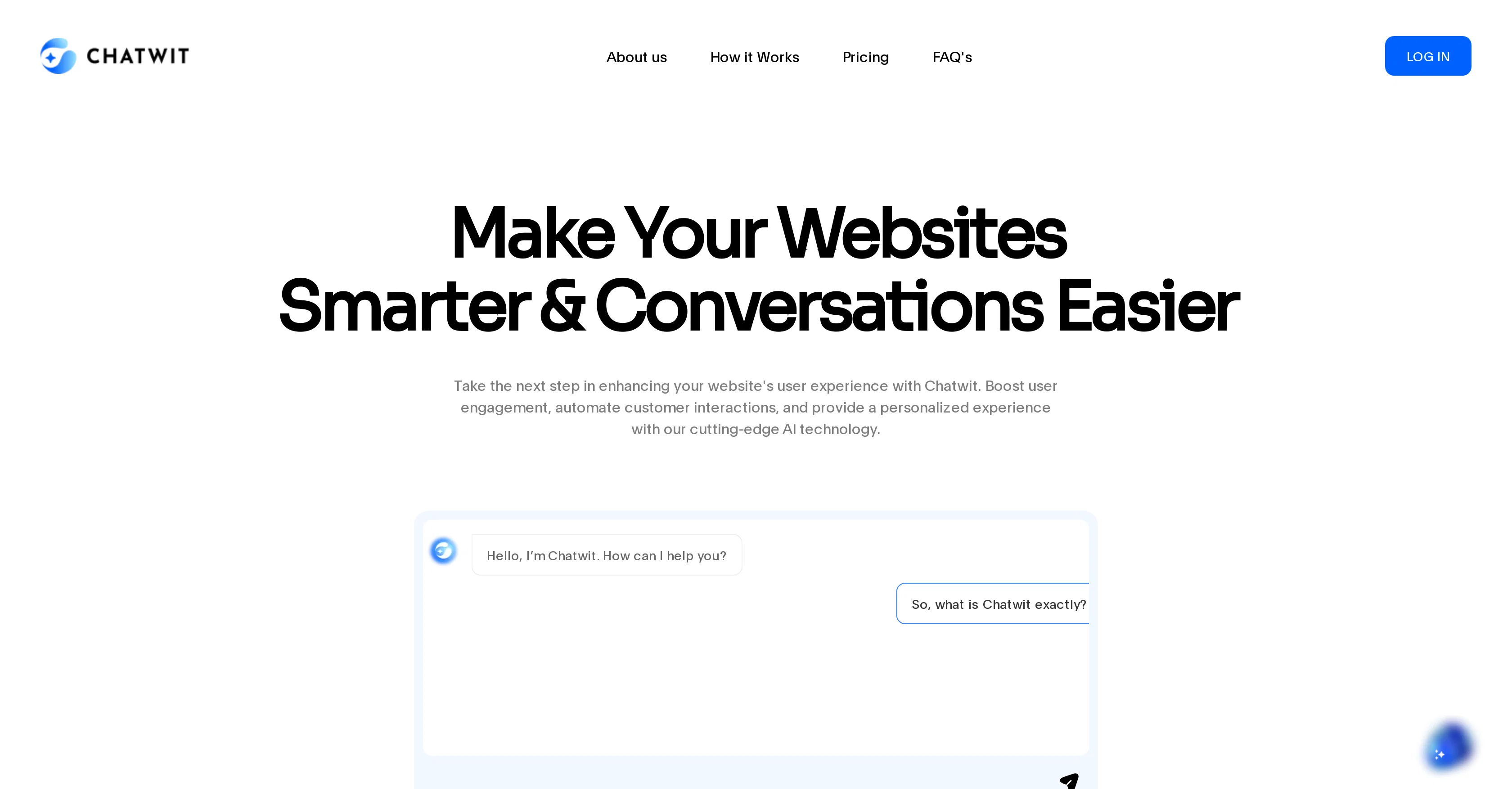 ChatwitAI website