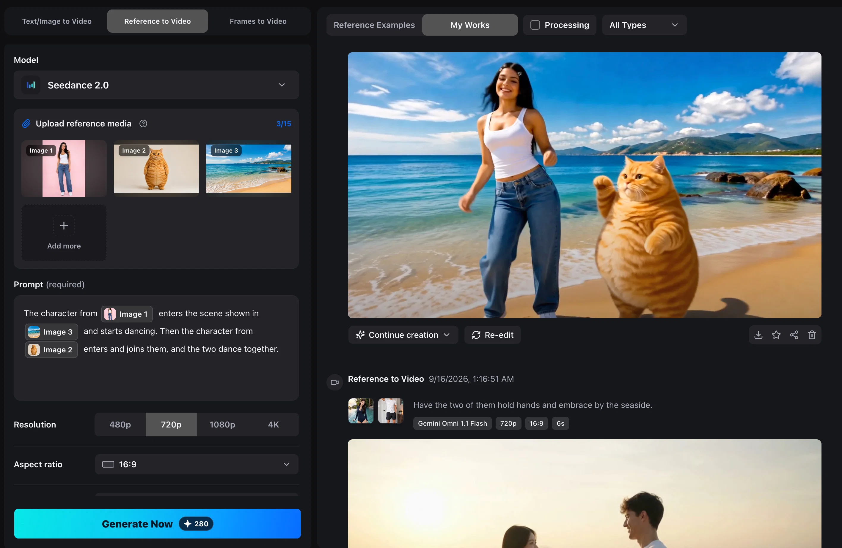 VidLux - Image to Video AI website