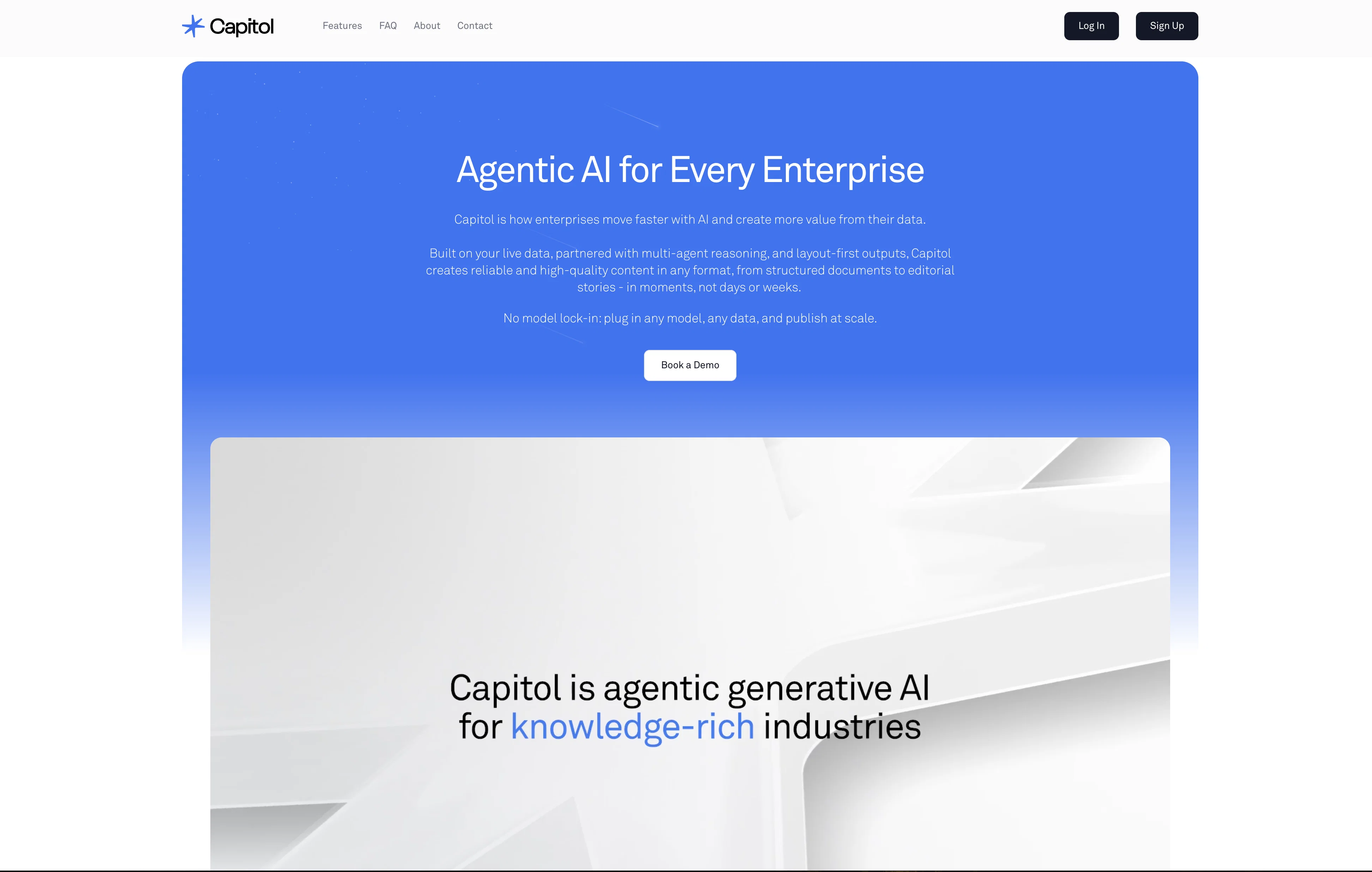 Capitol AI website