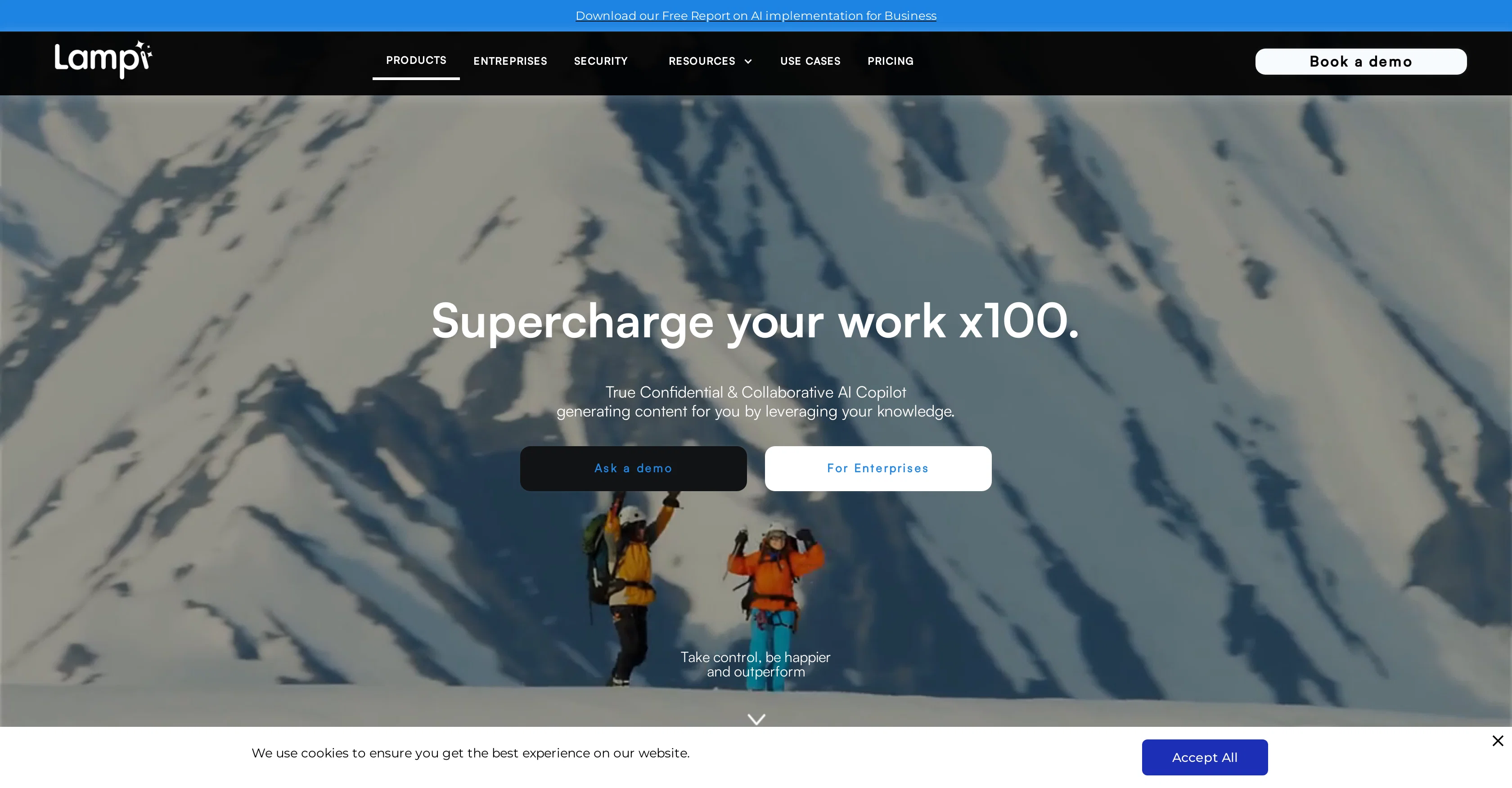 Lampi.ai website