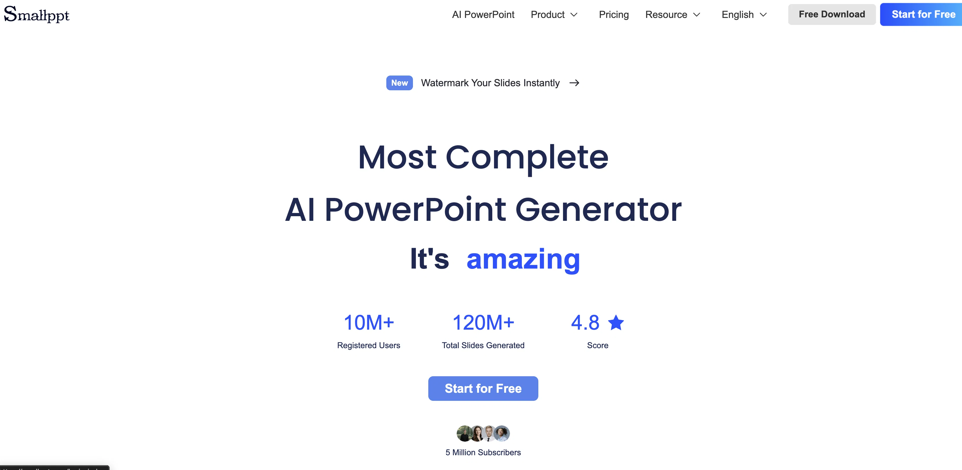 Smallppt website