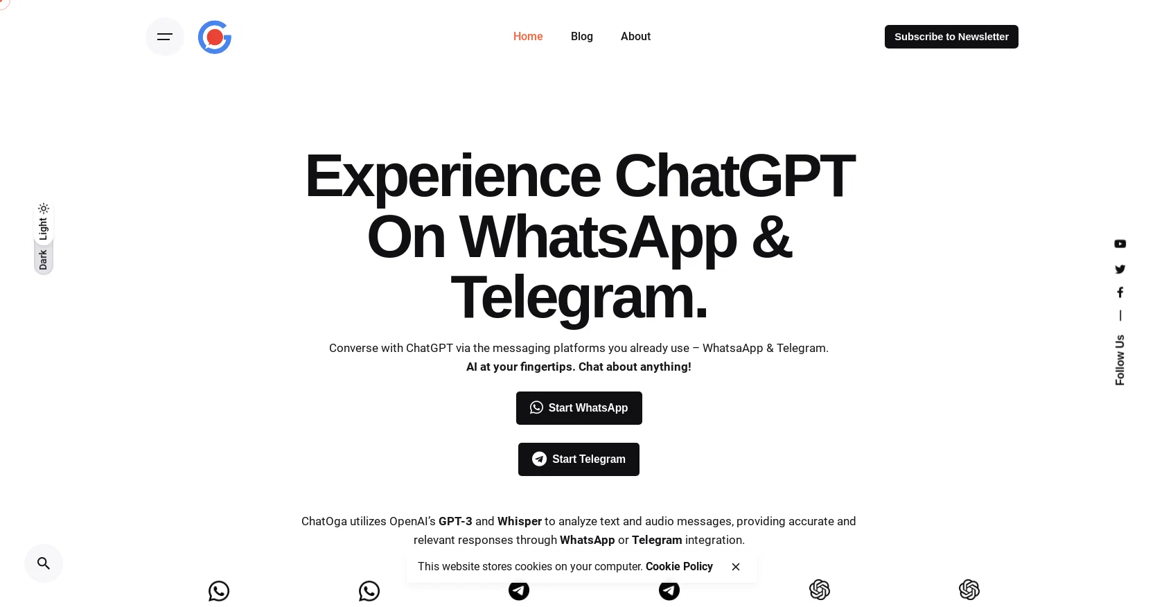 ChatOga website