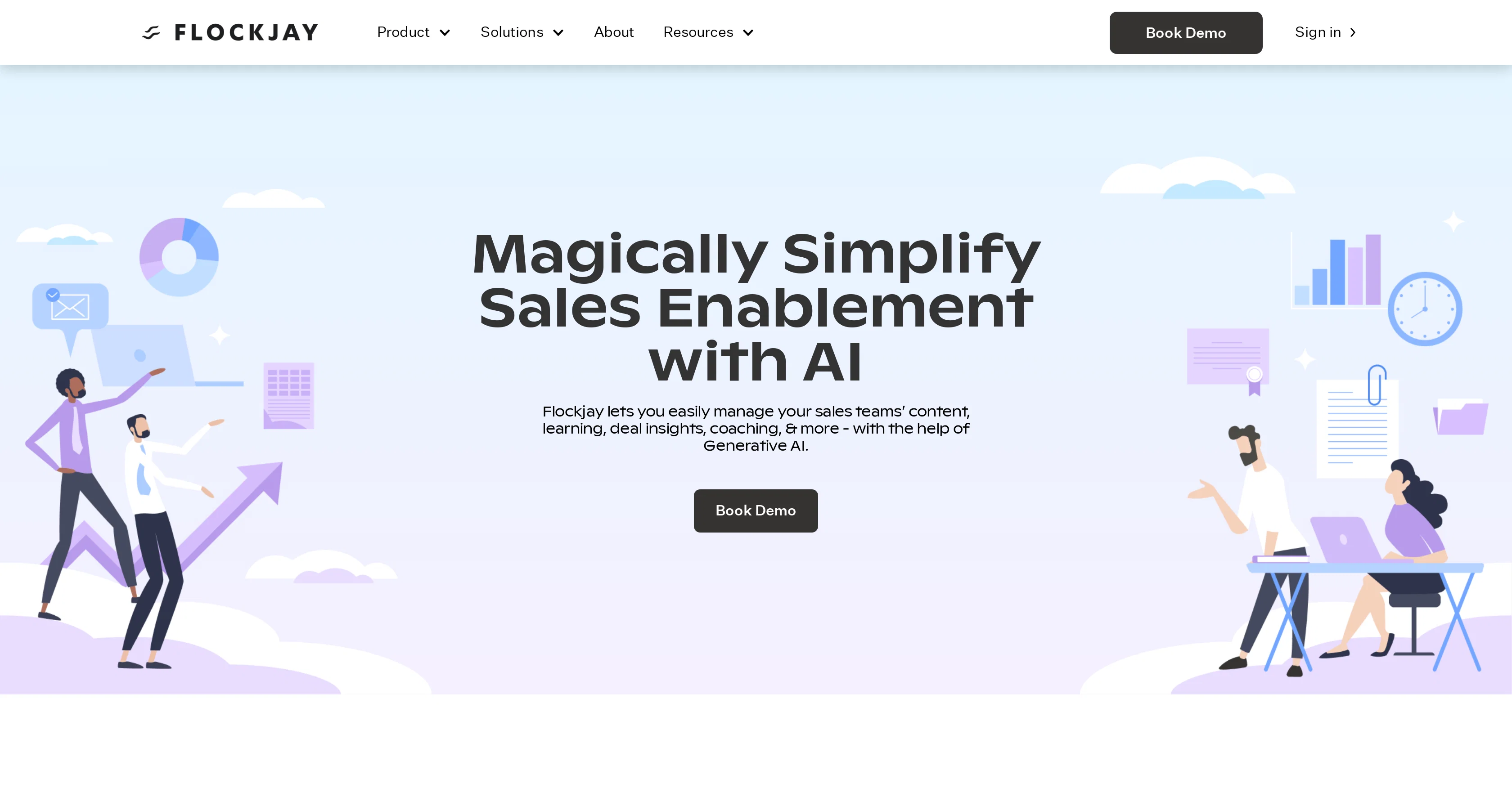 Flockjay website