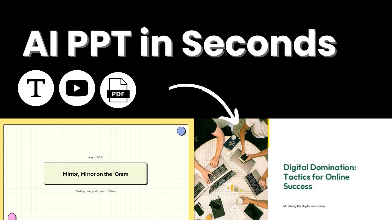MagicSlides.app AI PPT Maker website