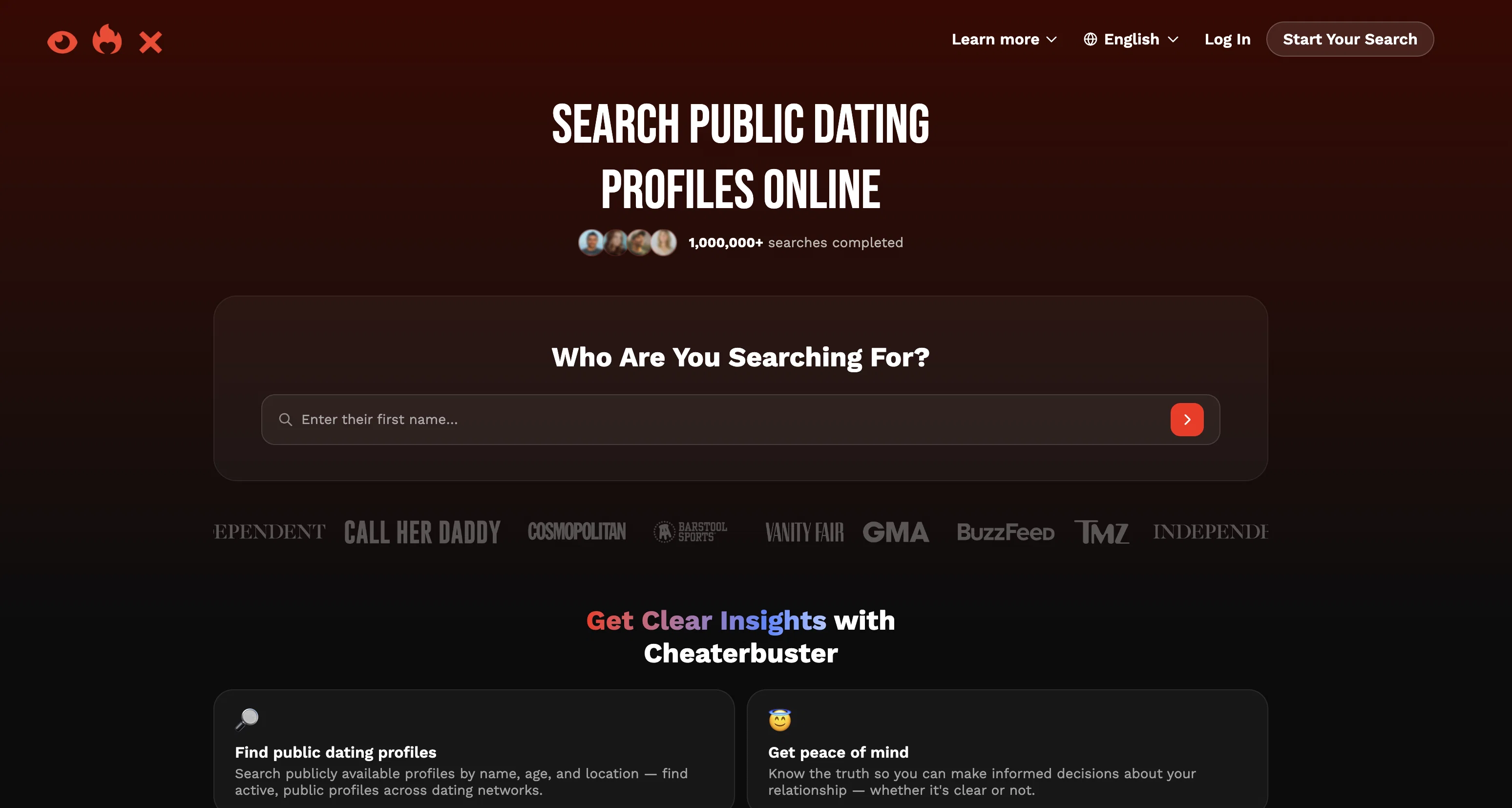 Cheaterbuster website