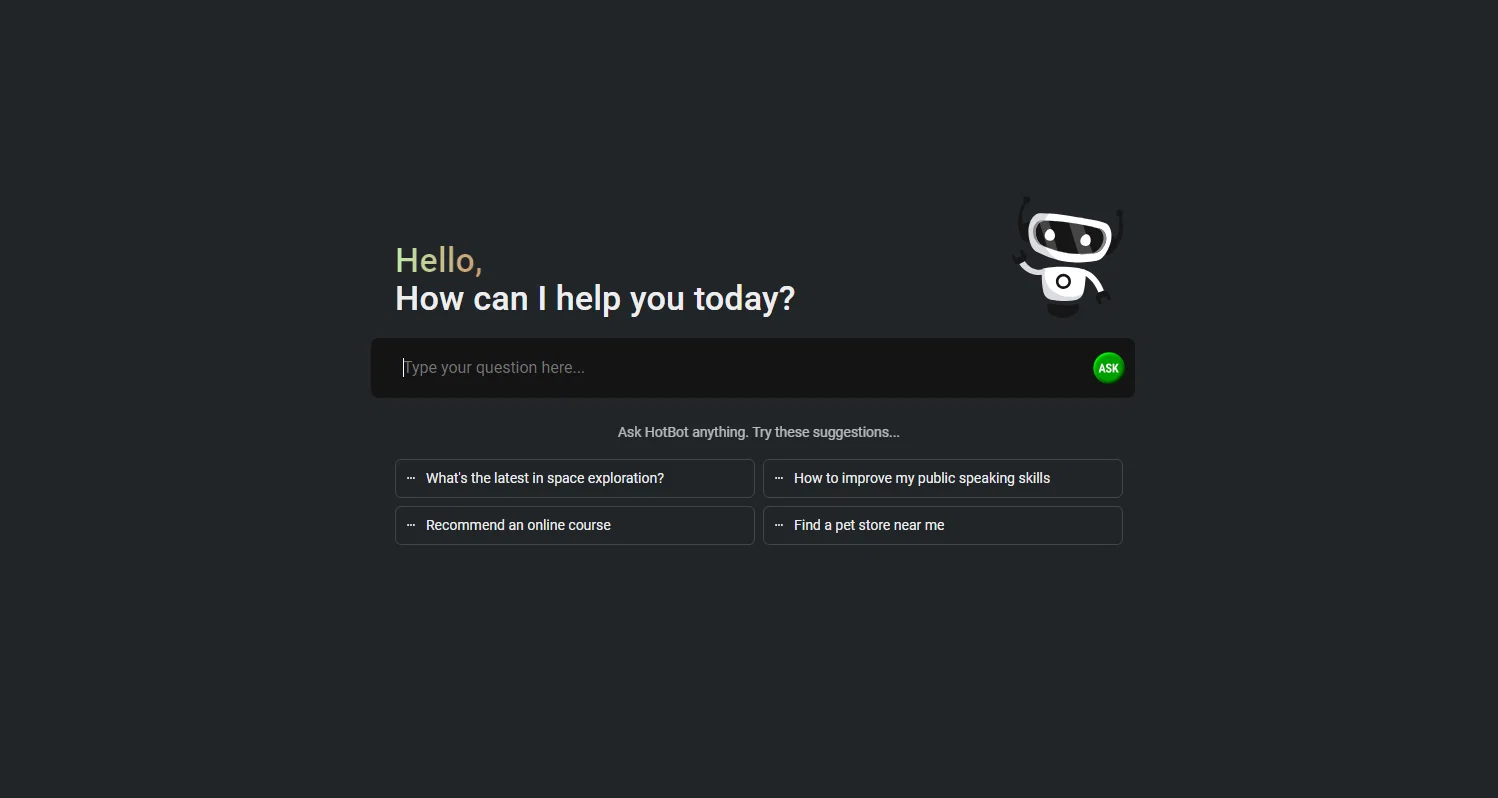 HotBot website