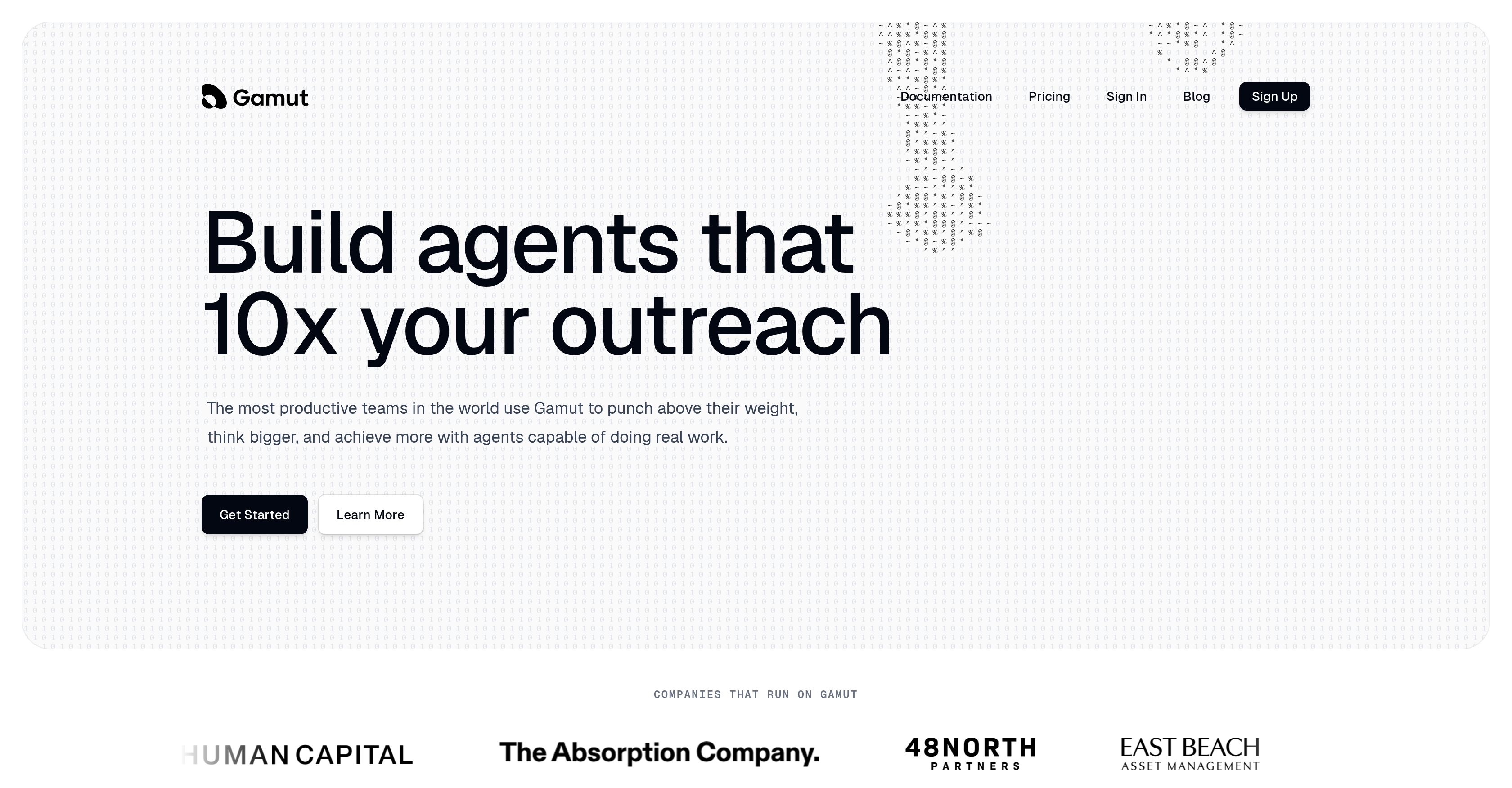 Gamut website