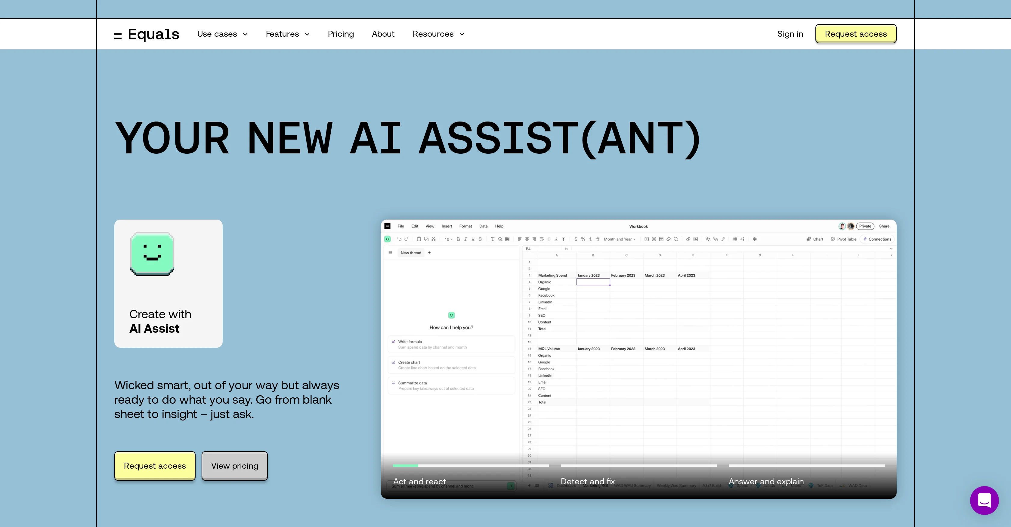 Equals website