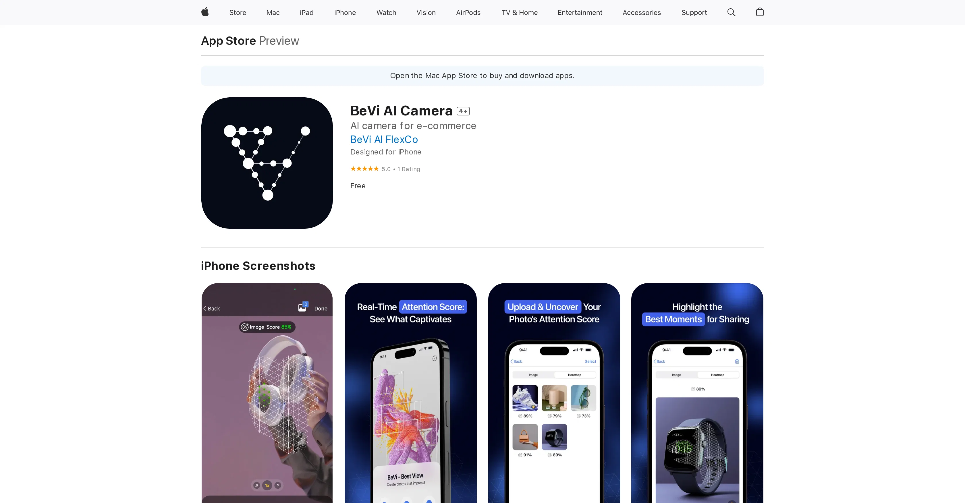 PhotoScore AI website