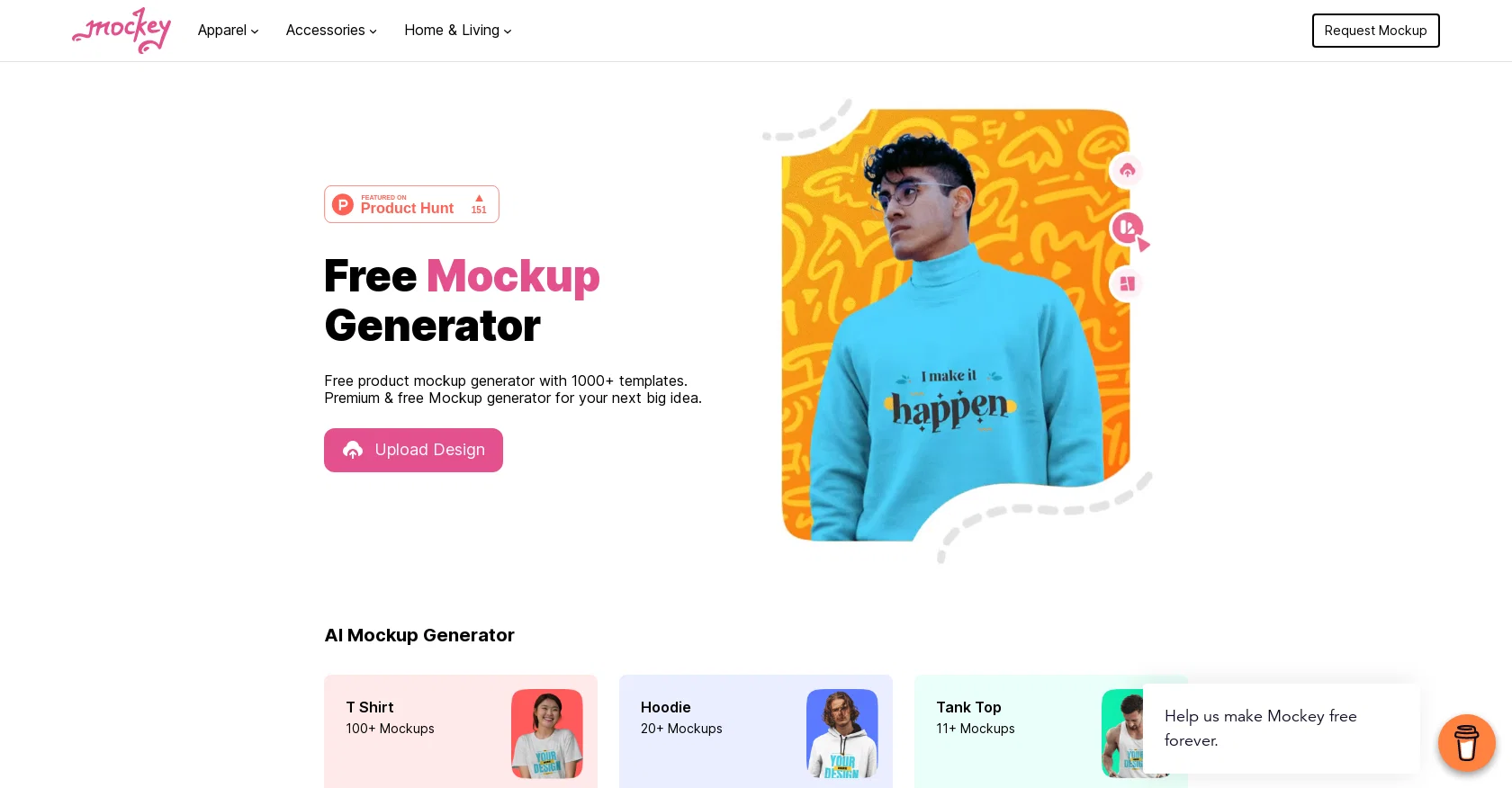 Mockey website