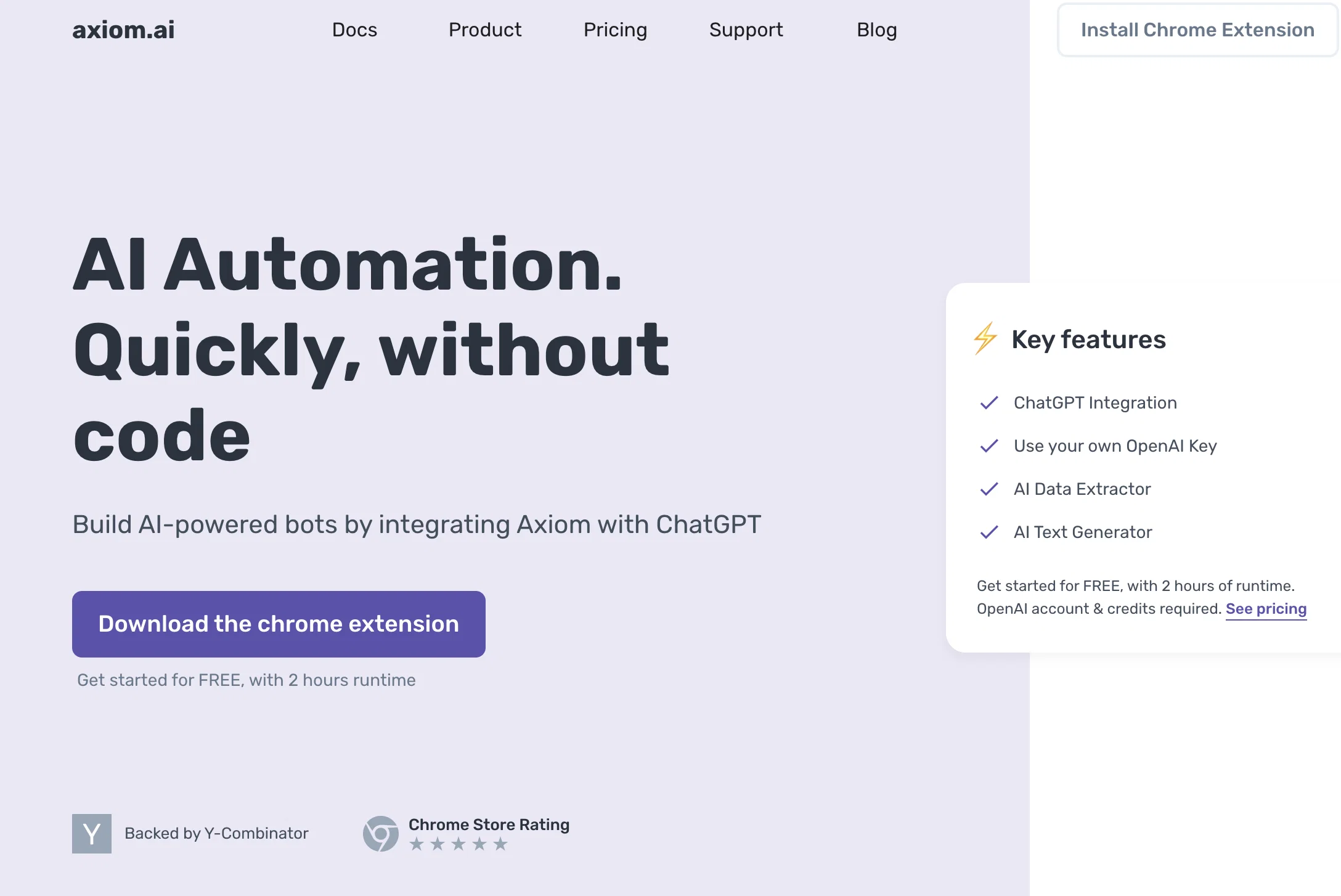 Axiom website