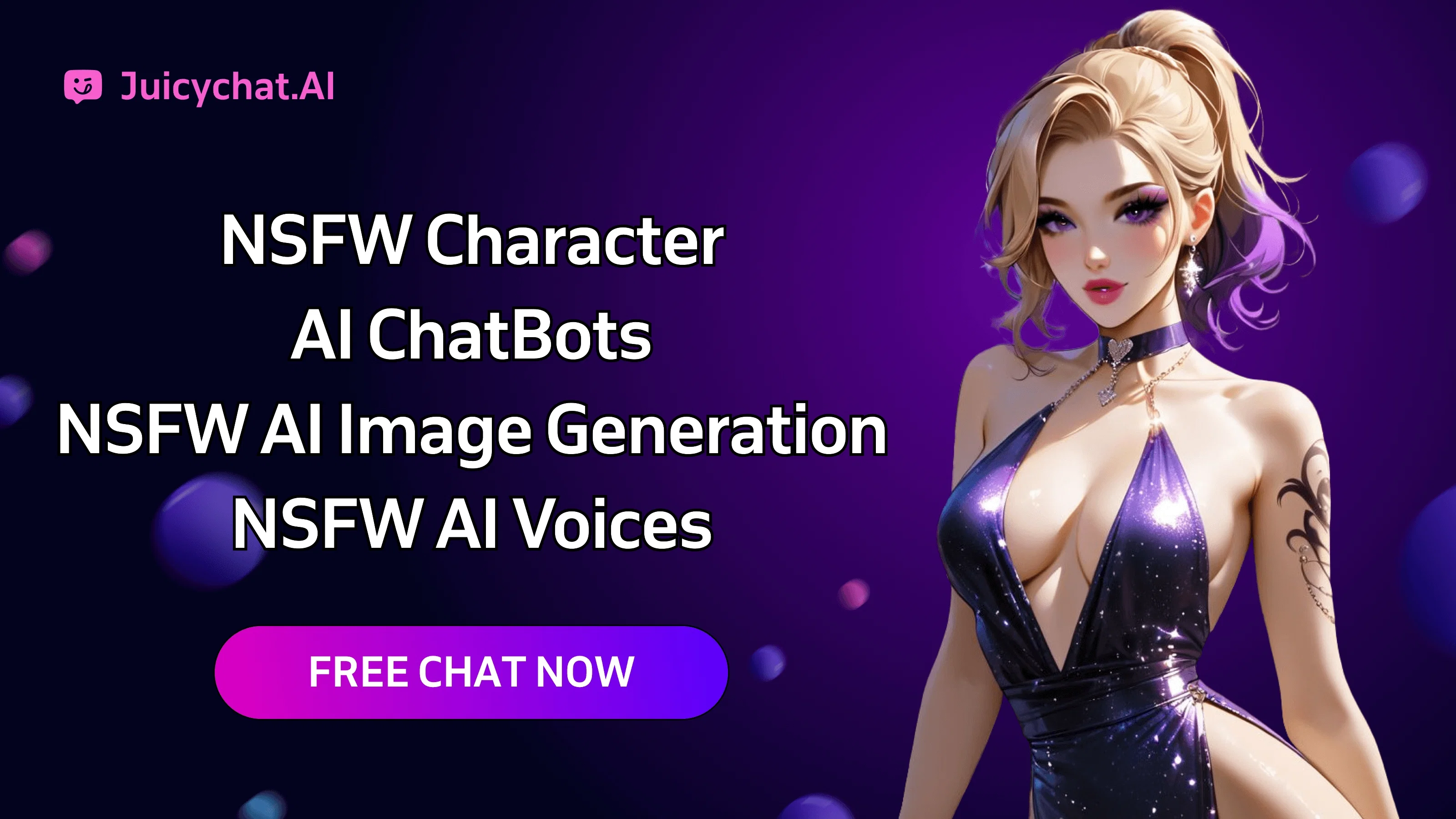 JuicyChat AI website