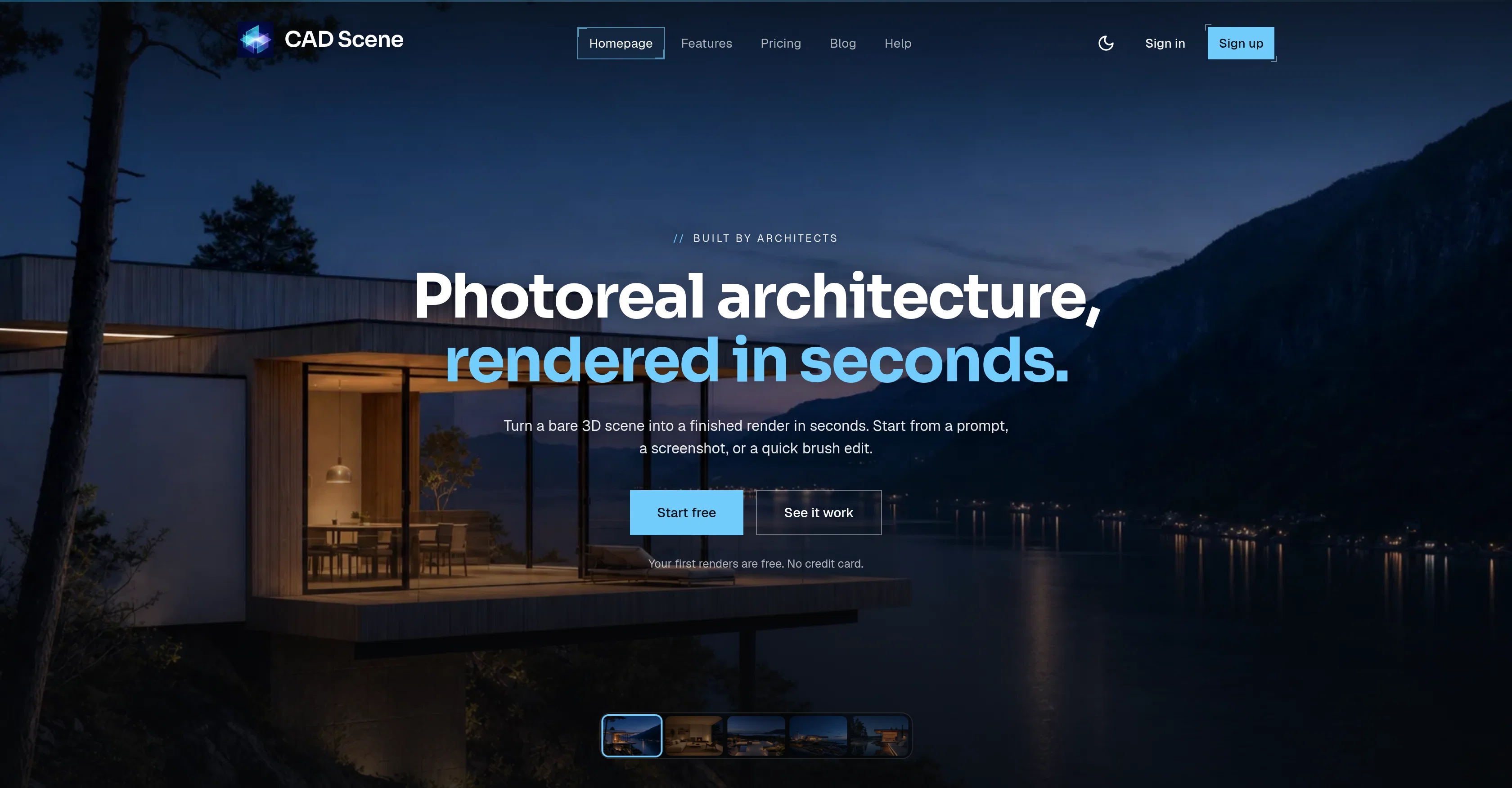 CAD Scene website