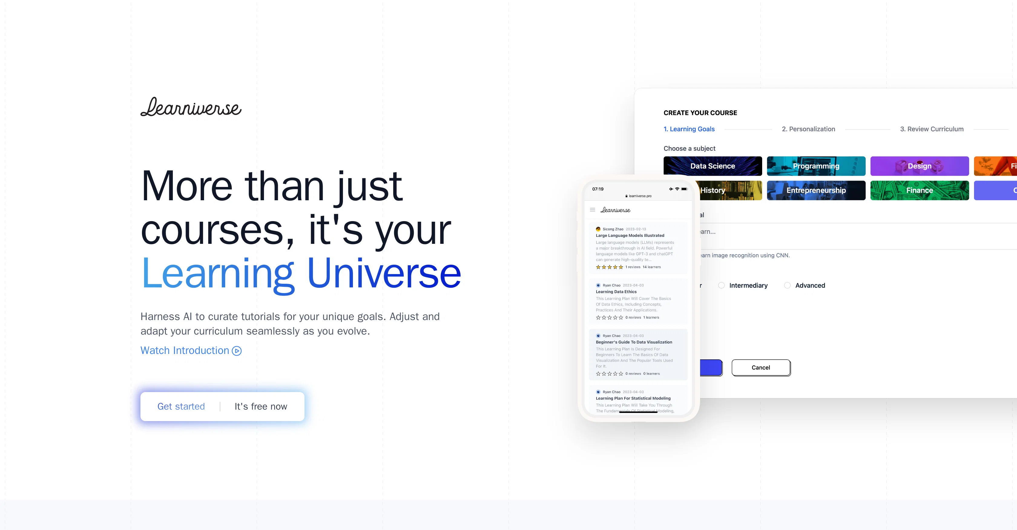 Learniverse website