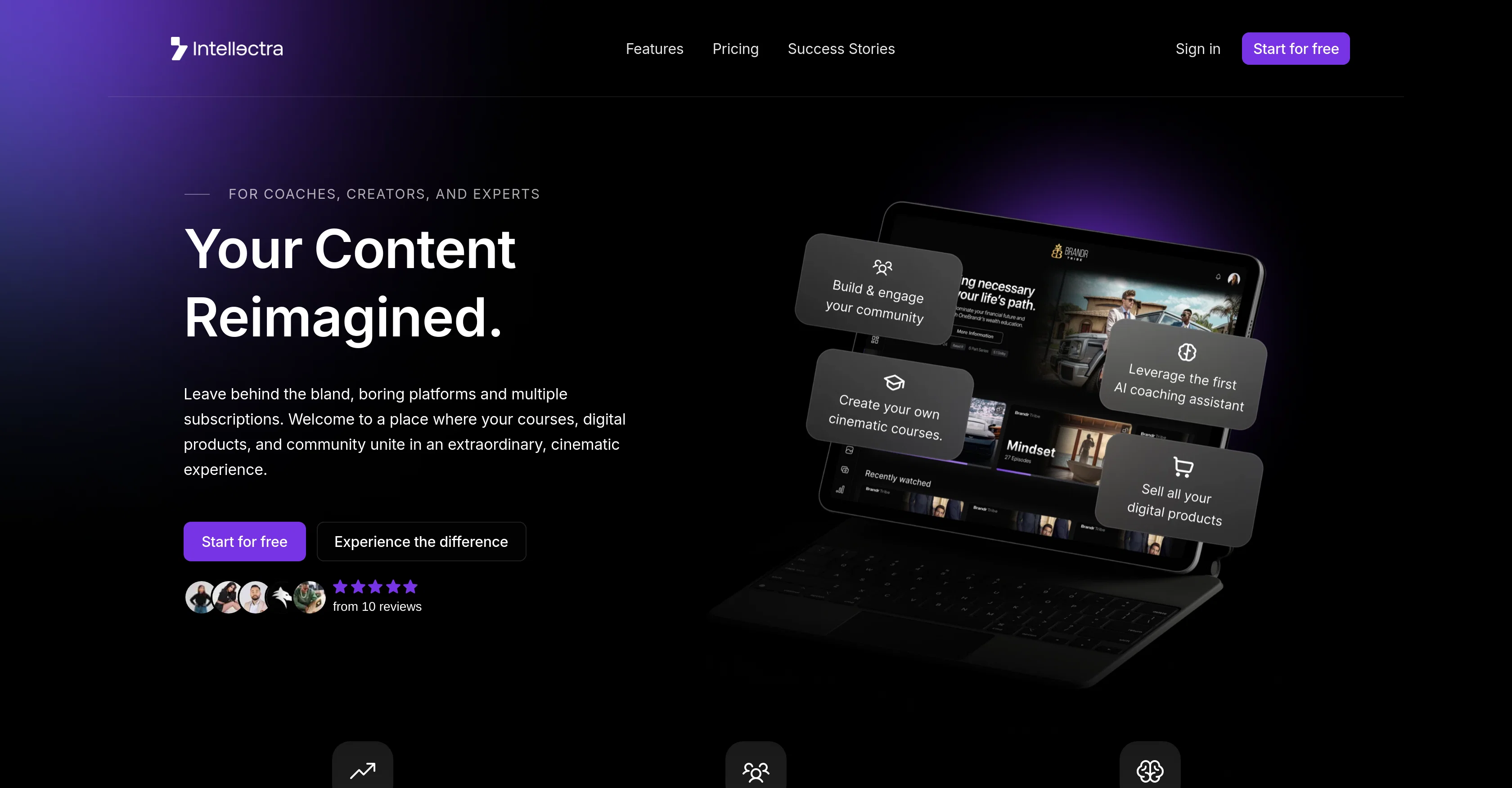Intellectra website