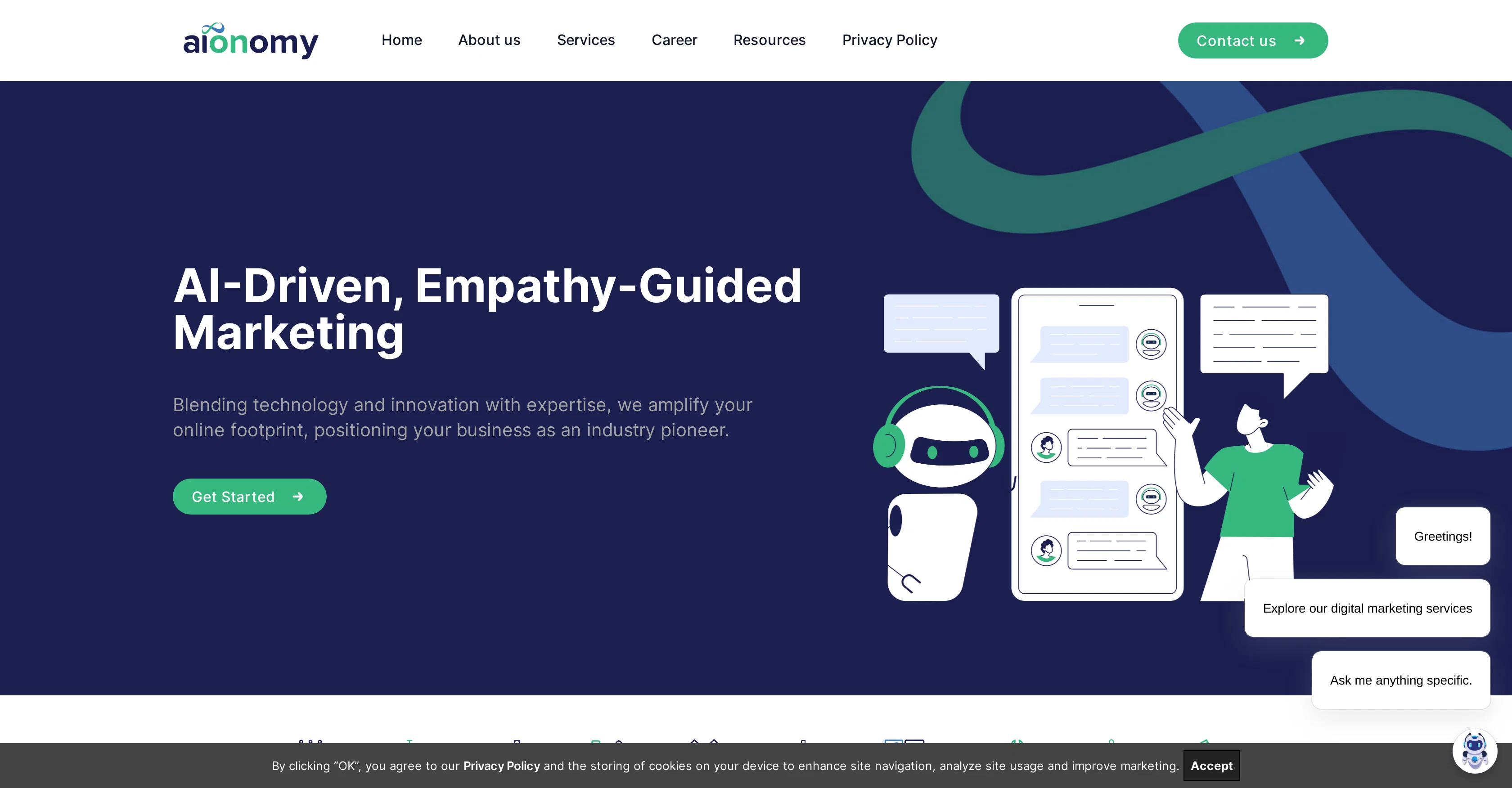 Aionomy website