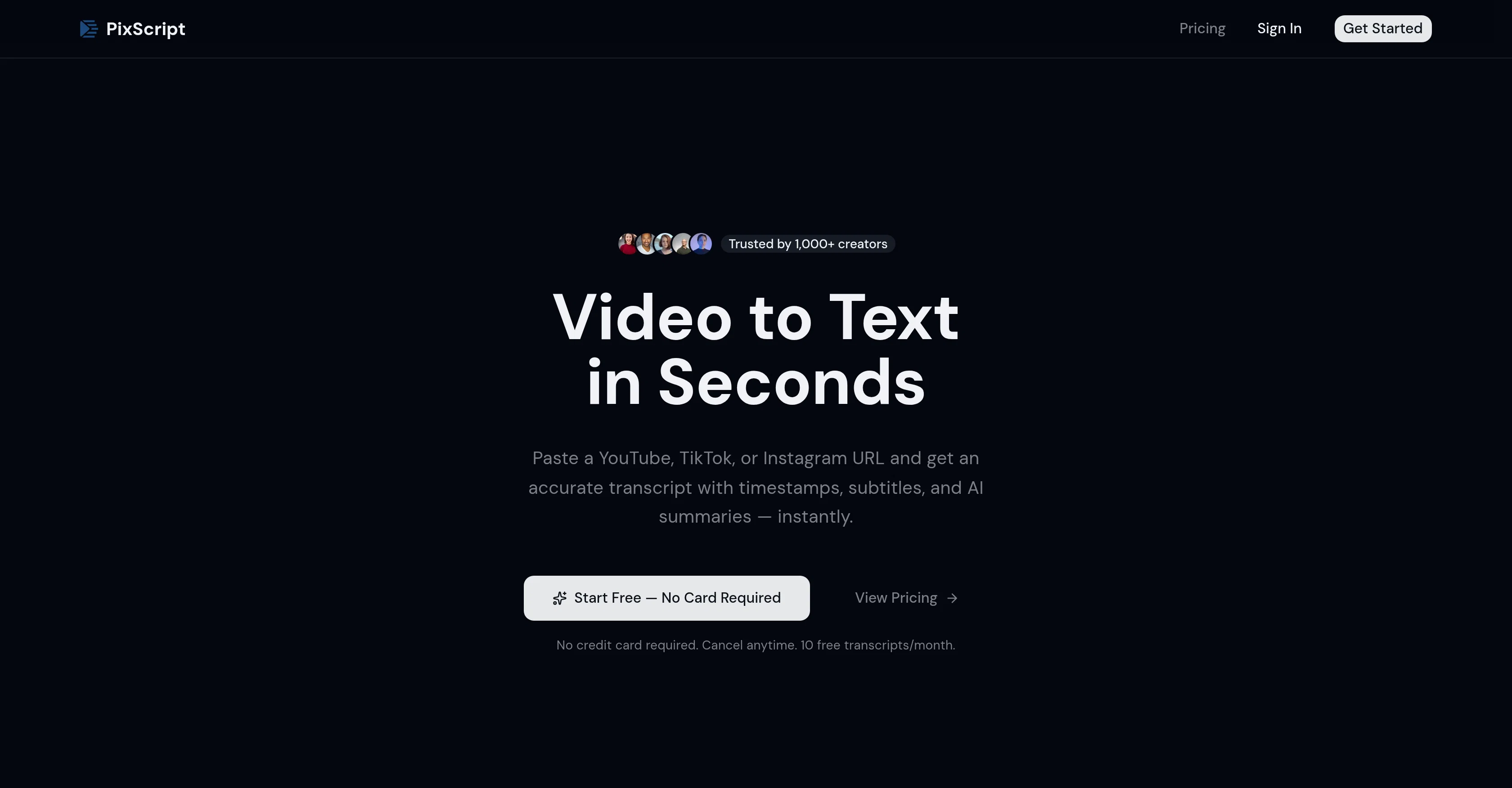PixScript website