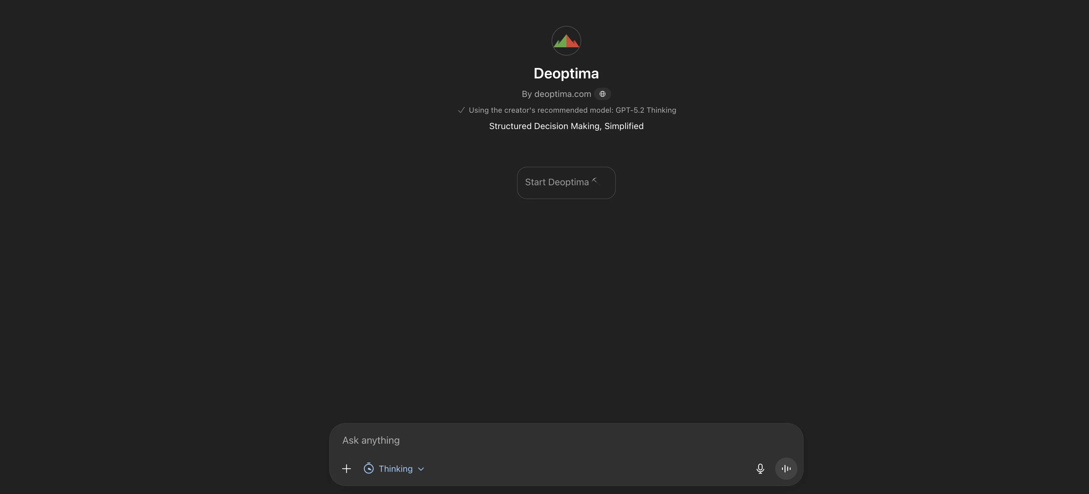 Deoptima website